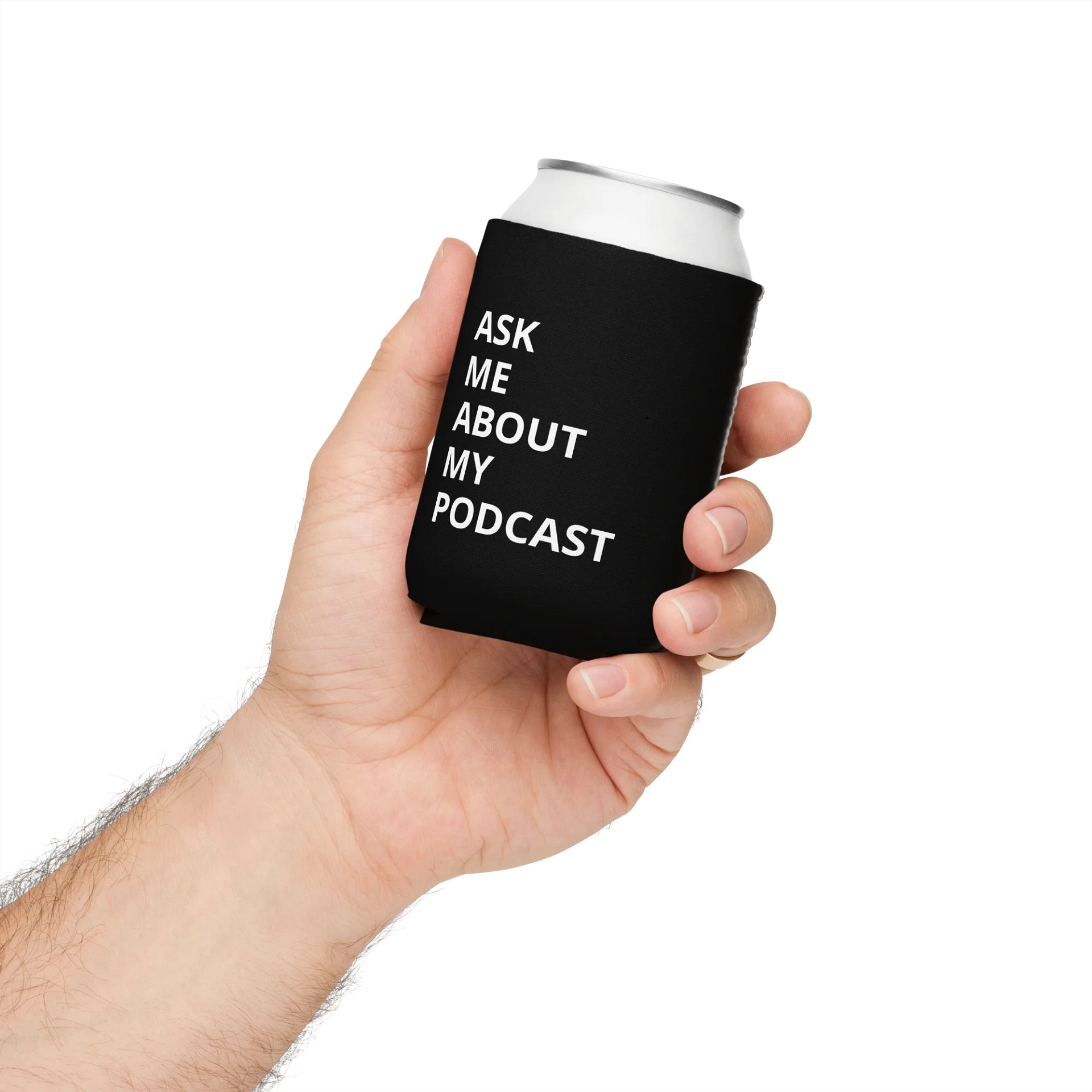 Podcast Enthusiast Can Cooler product image (4)