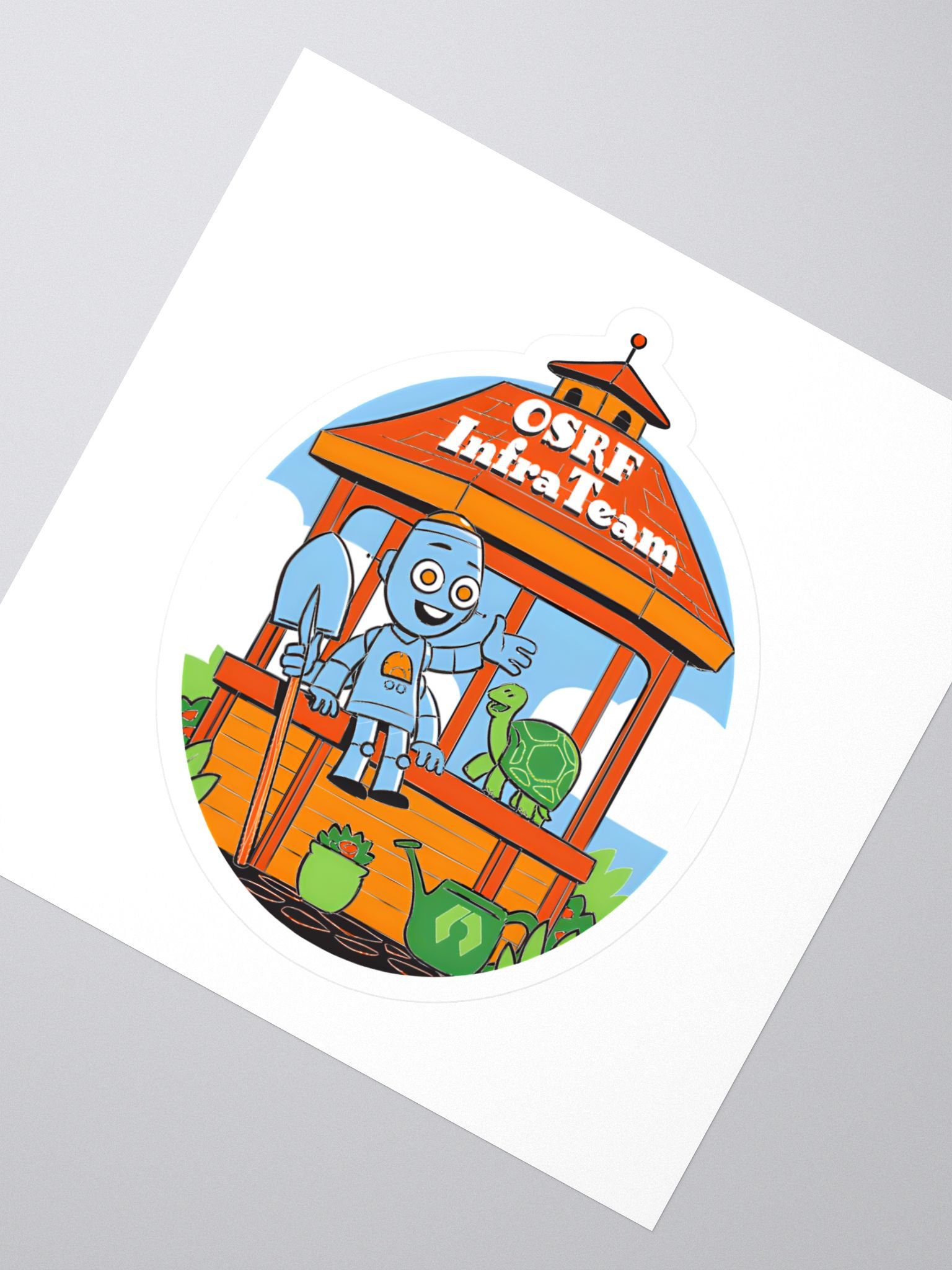 OSRF Infra Team sticker product image (2)
