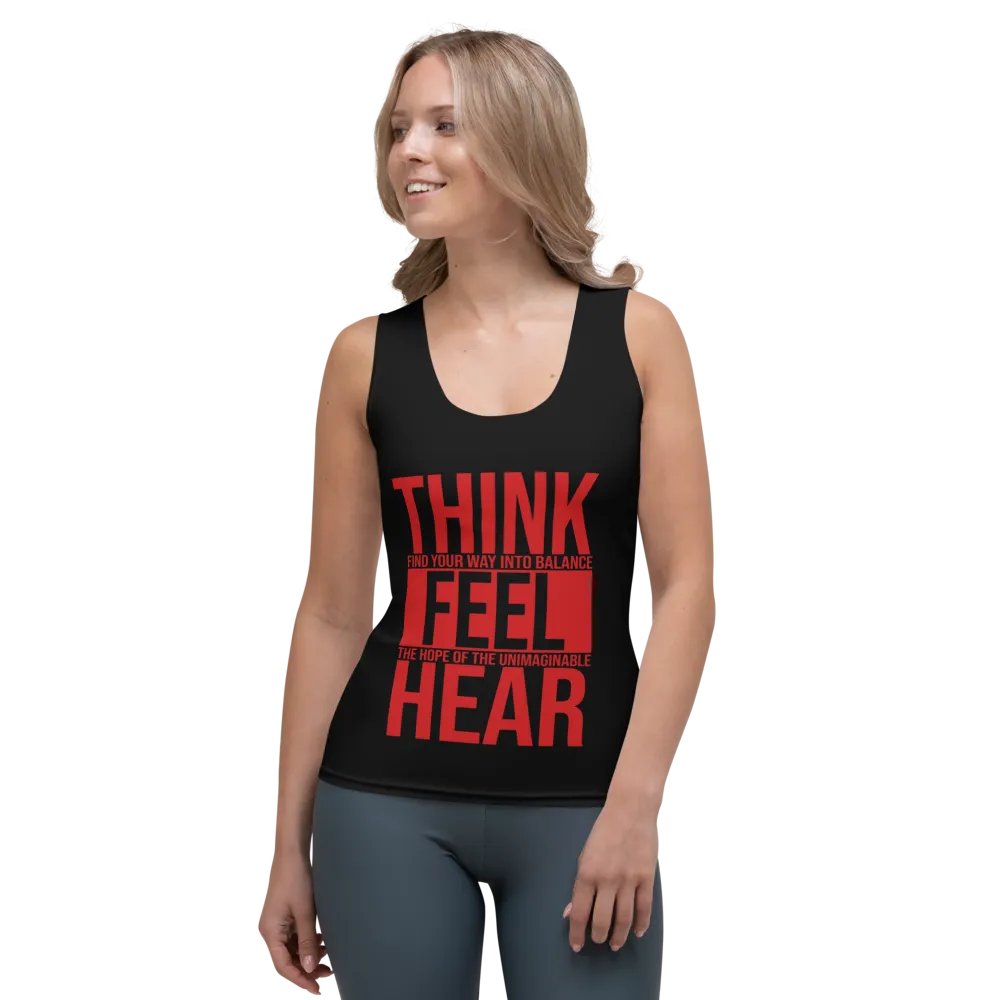 Chaos Theory 'Think Feel Hear' Women's Tank Top product image (1)