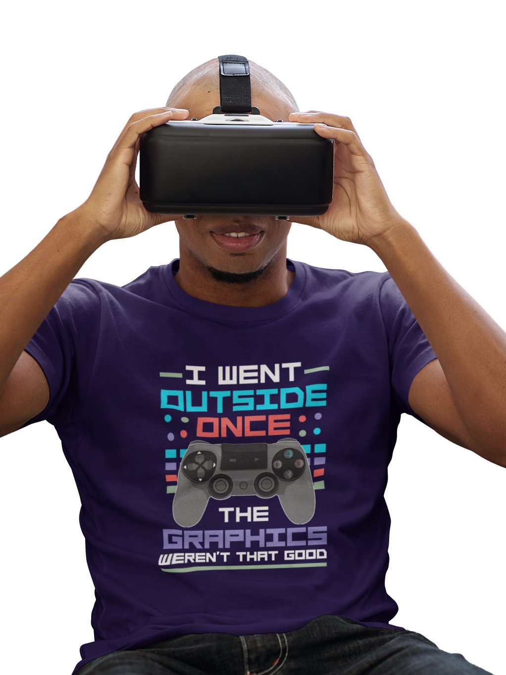 I Went Outside, the Graphics Weren’t That Good – Funny Gamer T-Shirt product image (2)