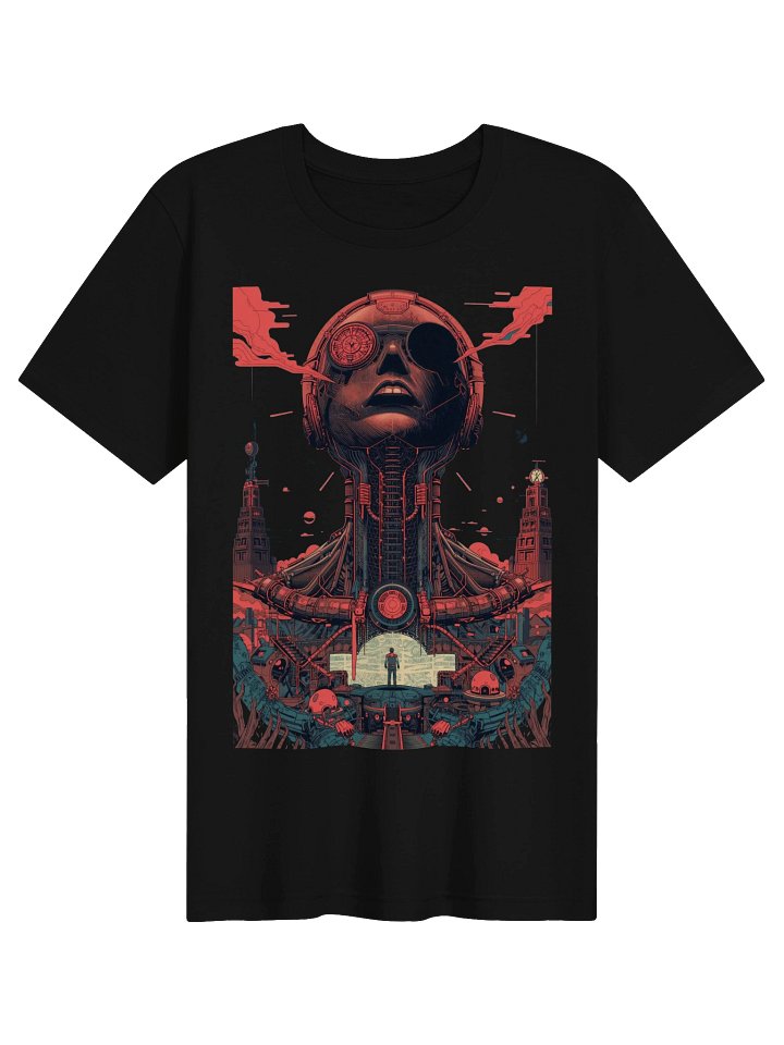 Cyberpunk Giant Head Lightweight T-Shirt product image (1)