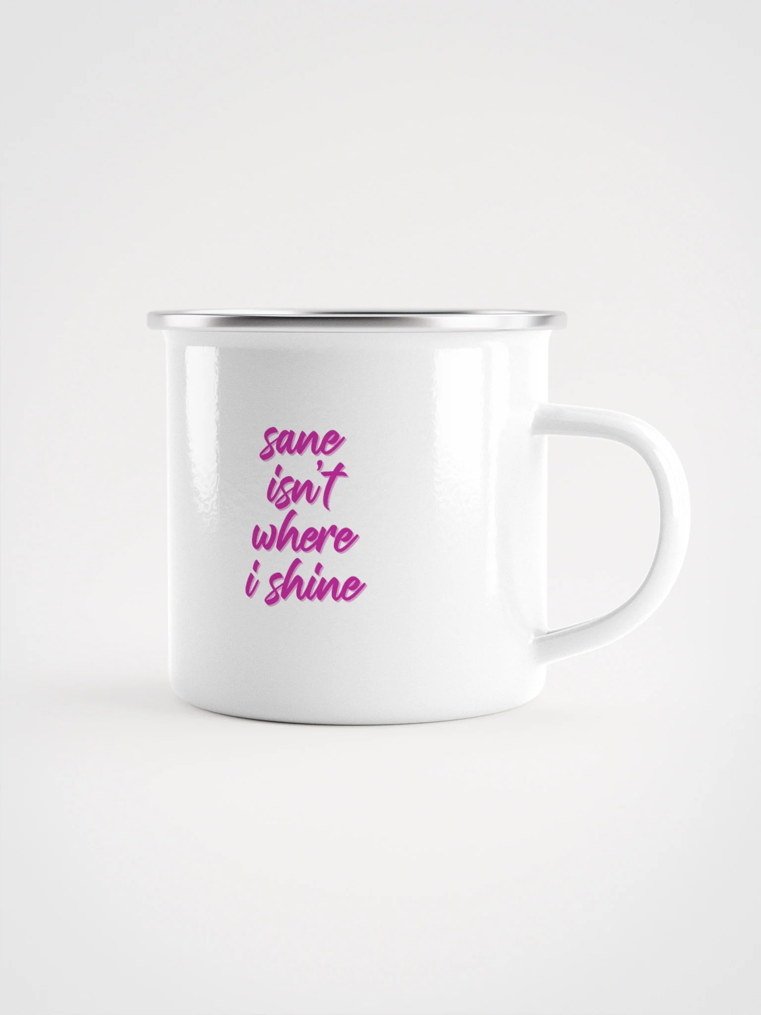 Sane Mug - Enamel product image (1)