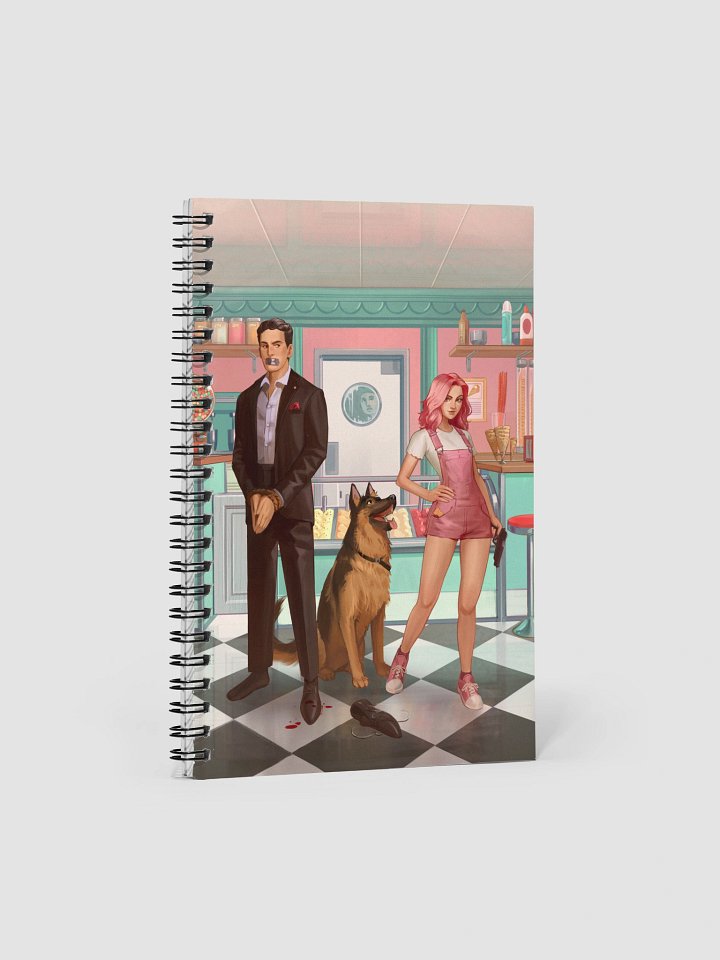 Hot for Hostage Spiral Notebook product image (1)