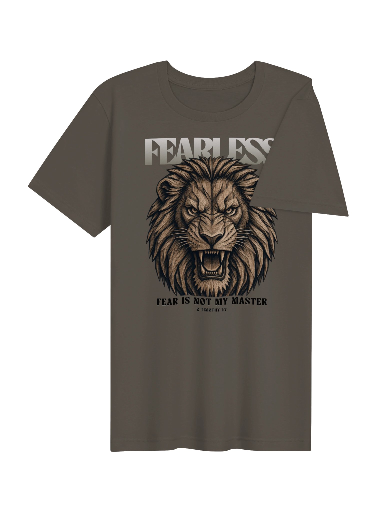Fear Is Not My Master – Lion Tee product image (44)