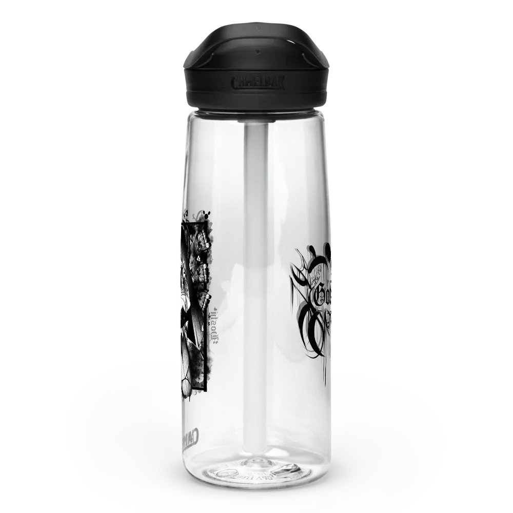 Goth bun B&W bottle product image (3)