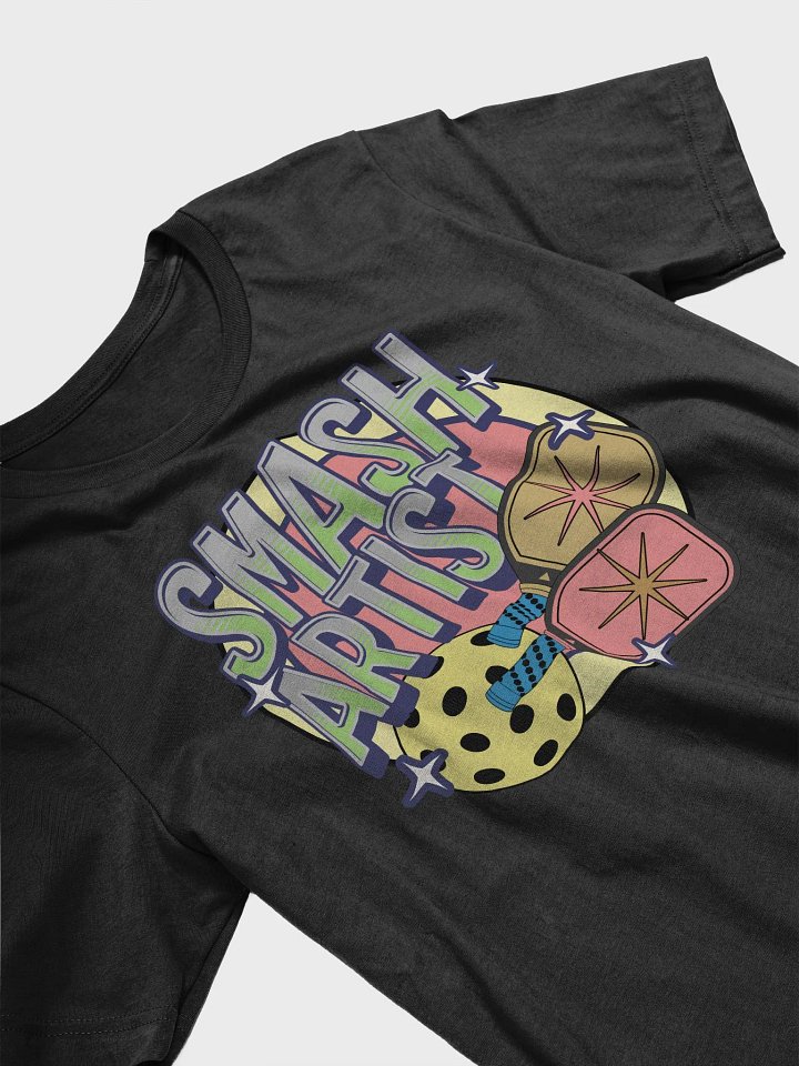Smash Artist Star Paddle Pickleball T-Shirt product image (2)