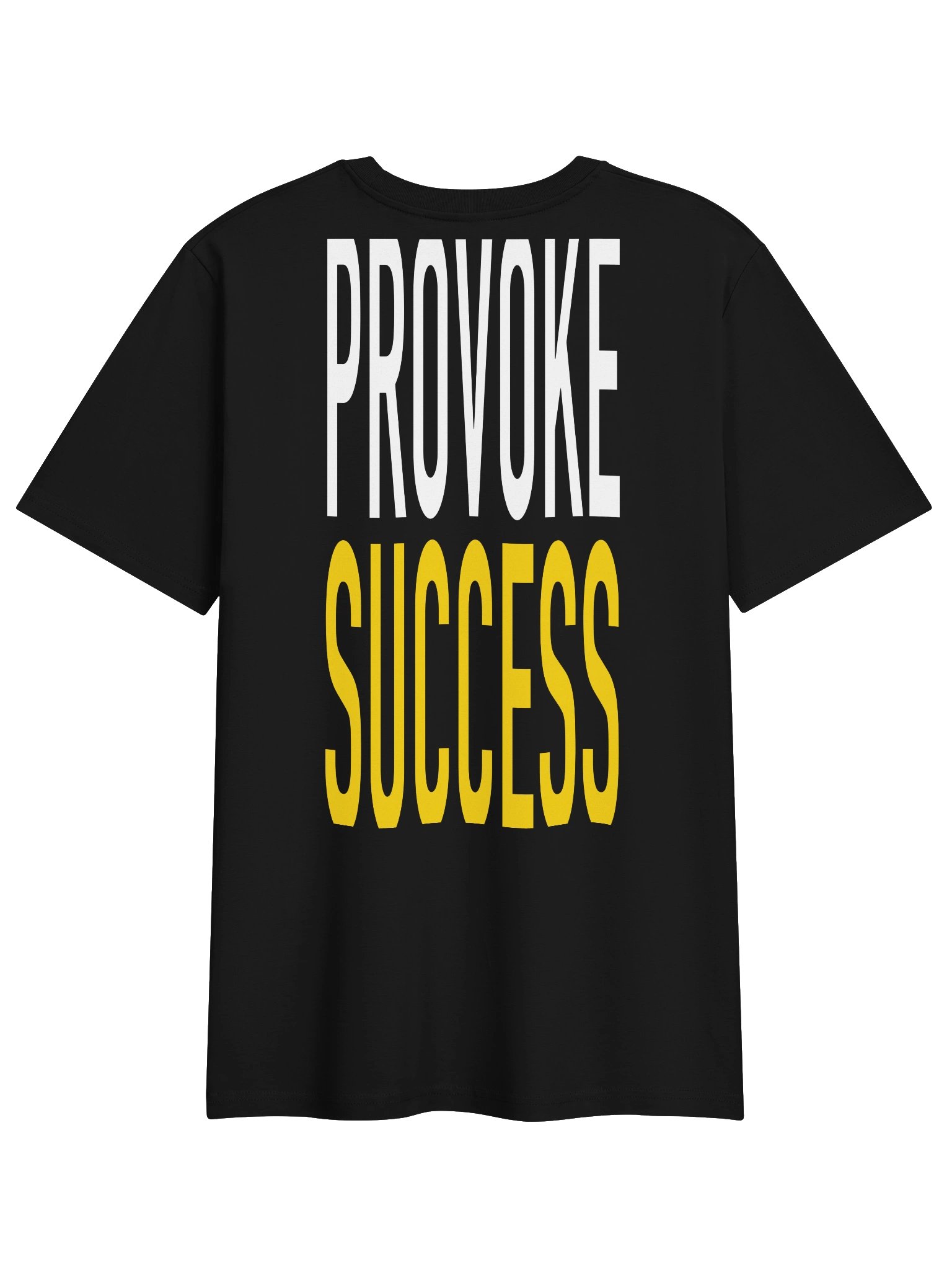 PROVOKÄHAUS Provoke Success Training Tee — Black & Yellow product image (2)