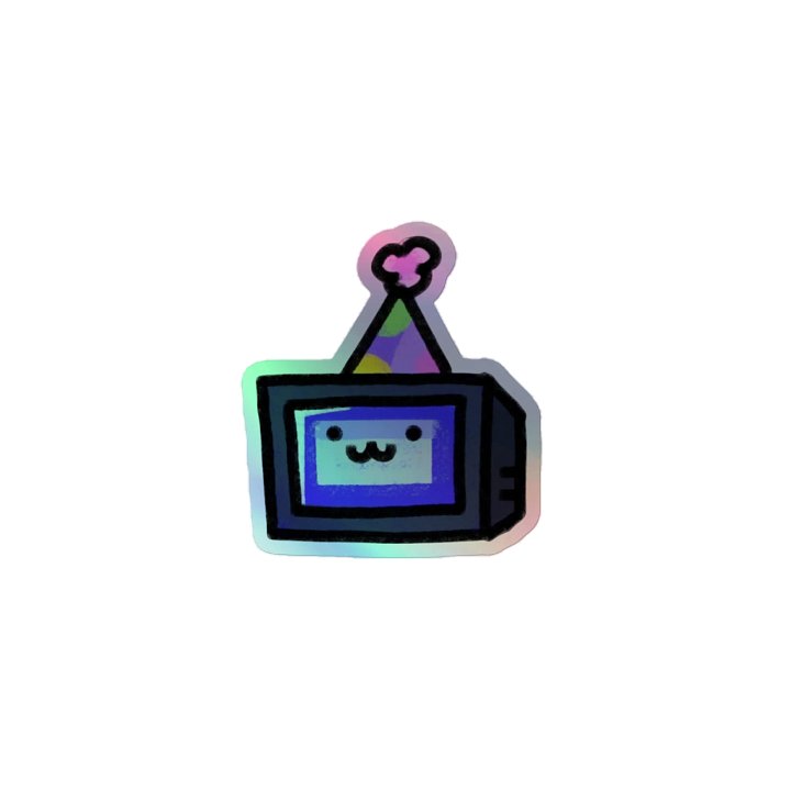 Party Herric Holographic Sticker product image (1)