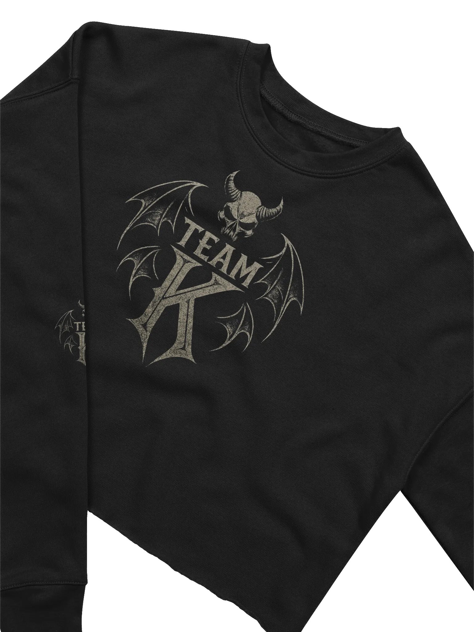 Team K V-3 Crop Sweatshirt product image (3)