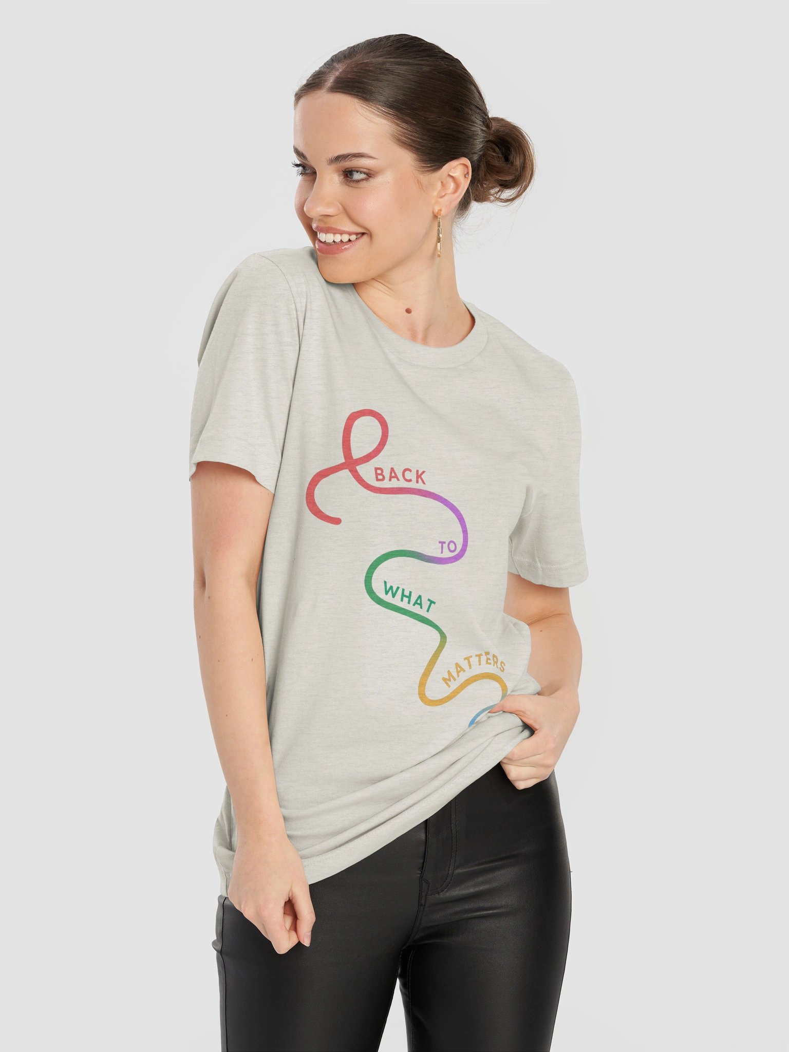 Back to What Matters Light Tee product image (11)