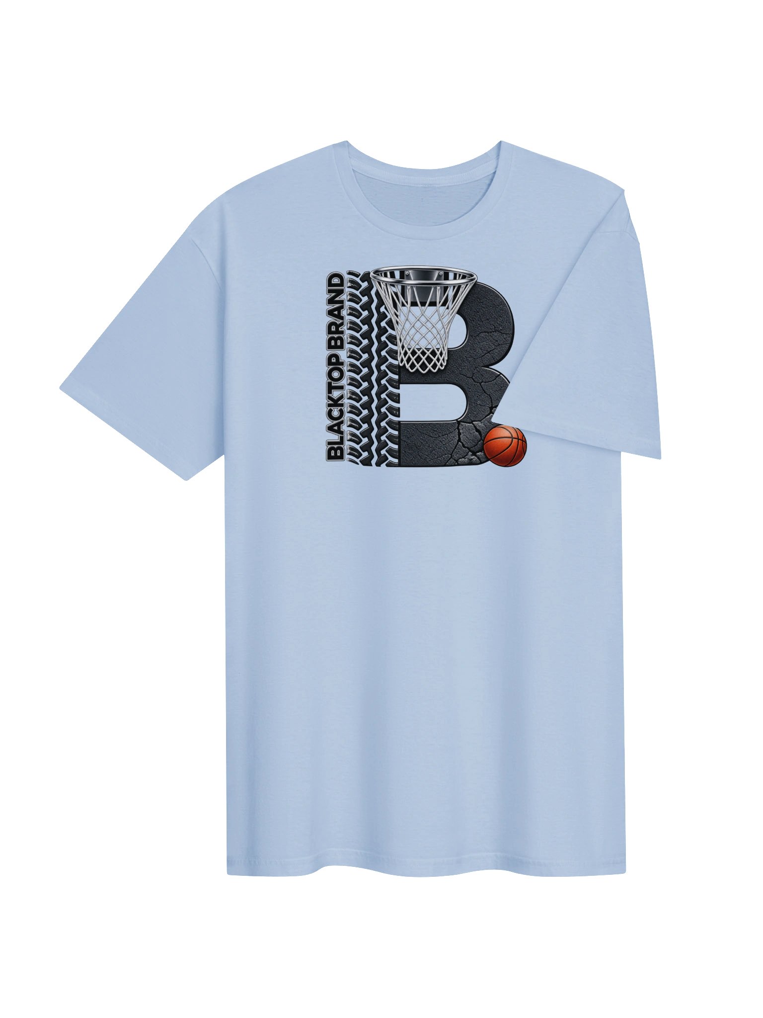 Blacktop Brand Basketball Logo Tee product image (4)