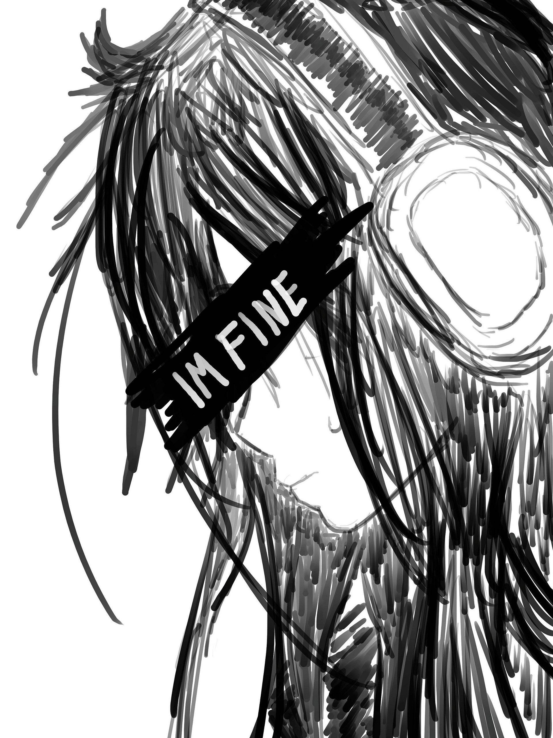 I'm Fine by Kitty Tumbler product image (2)