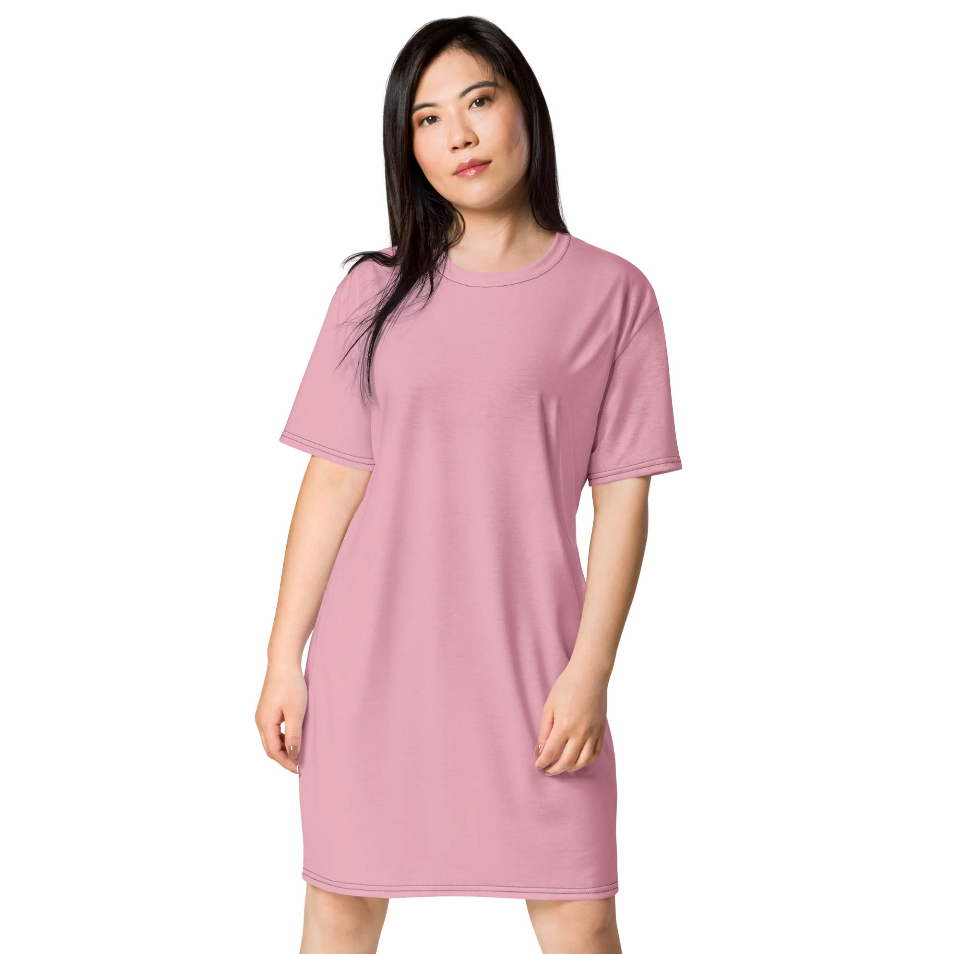 Oversized T-Shirt Dress - Romantic Cupid, Sizes 2XS-6XL product image (1)