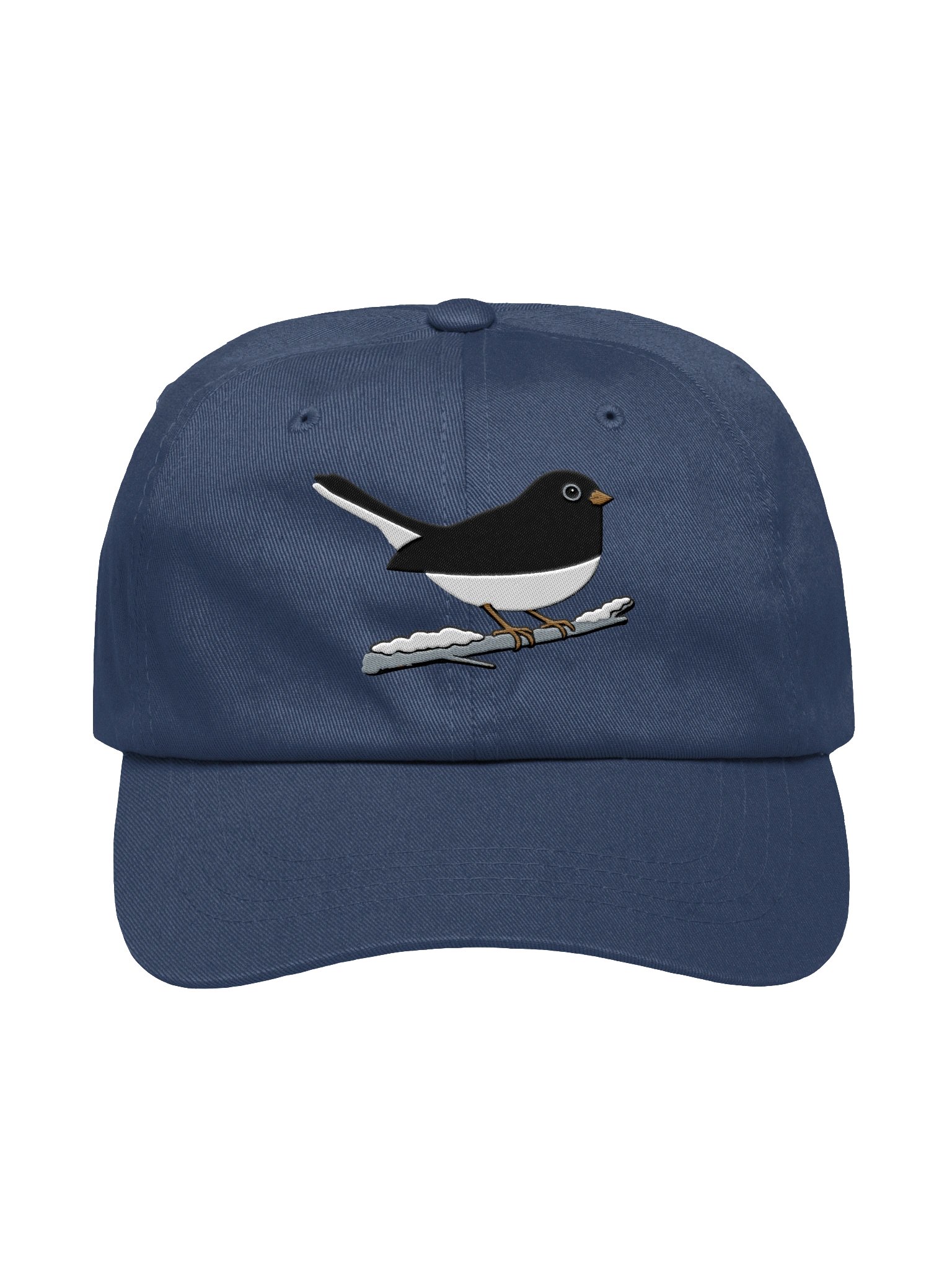 Dark-Eyed Junco Embroidered Hat | Snowbird Bird Cap | Nature Lover Gift product image (7)