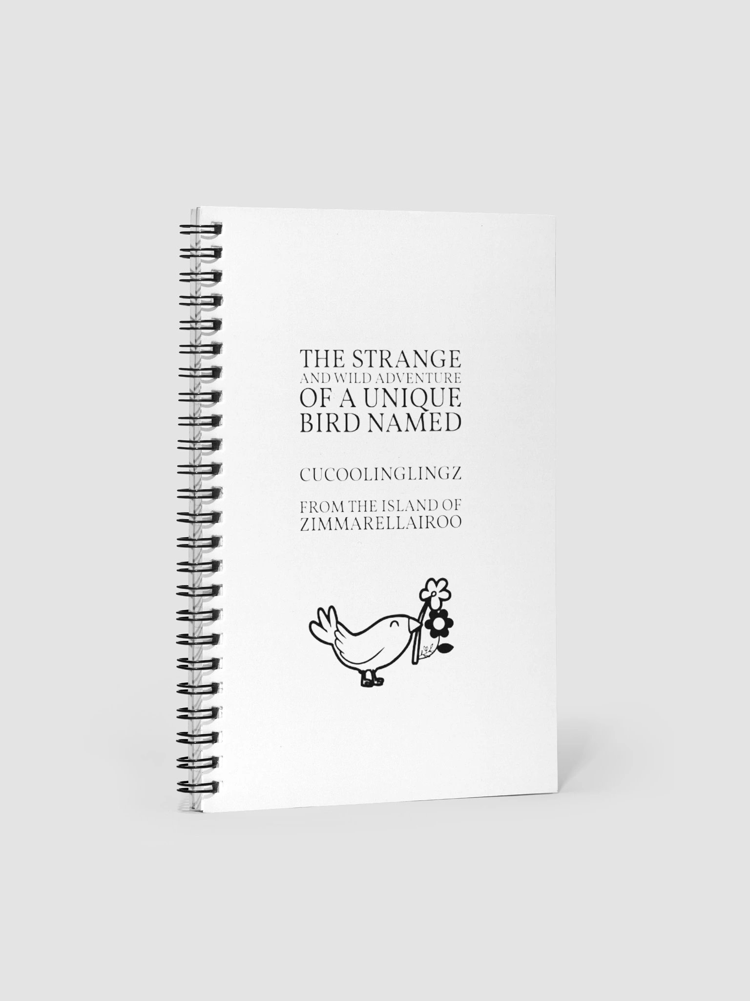 Island of Zimmarellairoo Spiral Notebook product image (1)