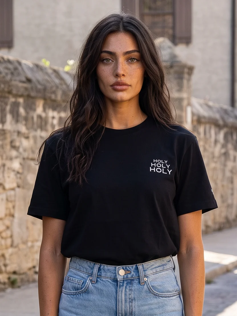 T-Shirt Holy Holy Holy - White product image (2)