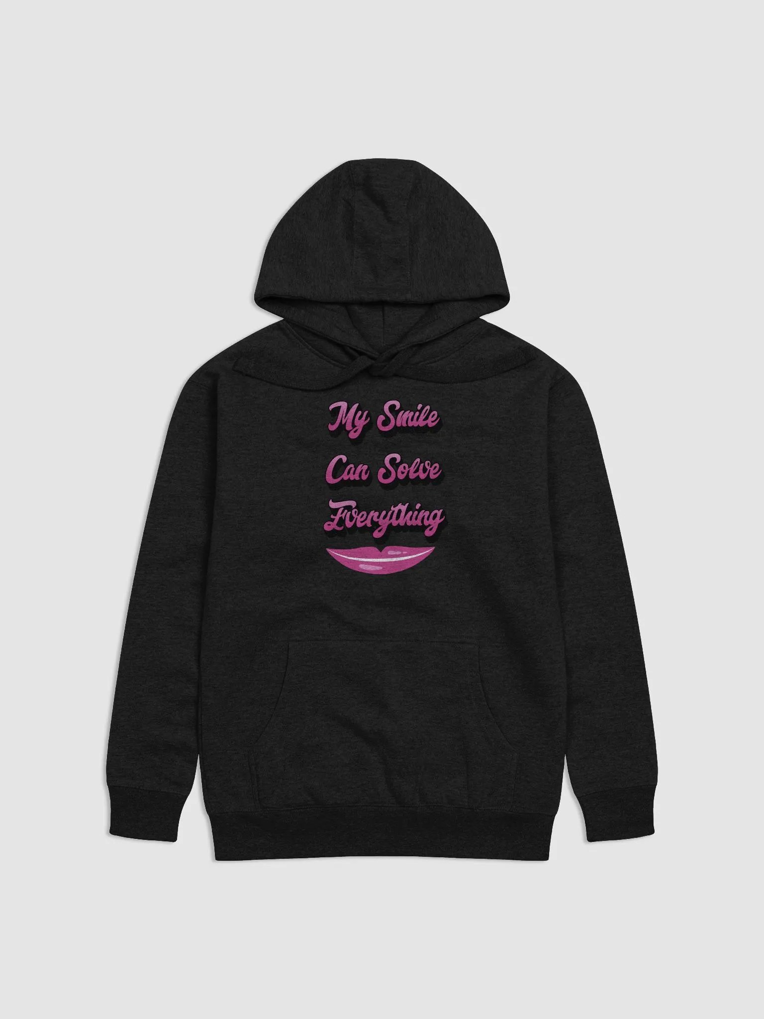 My Smile Can Solve Everything Funny Hoodie product image (2)