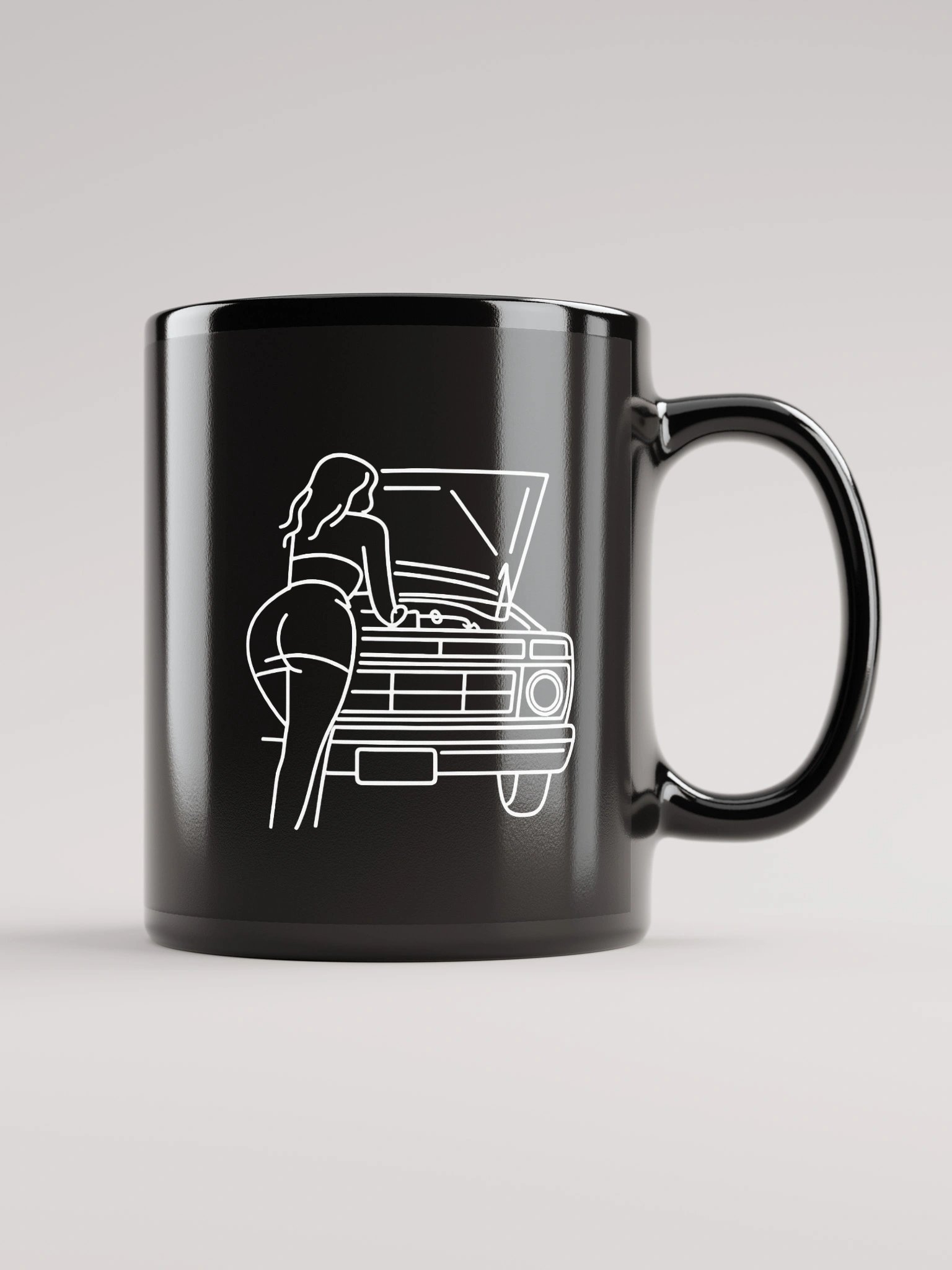 Heysiricallmaddy Black Mug product image (1)