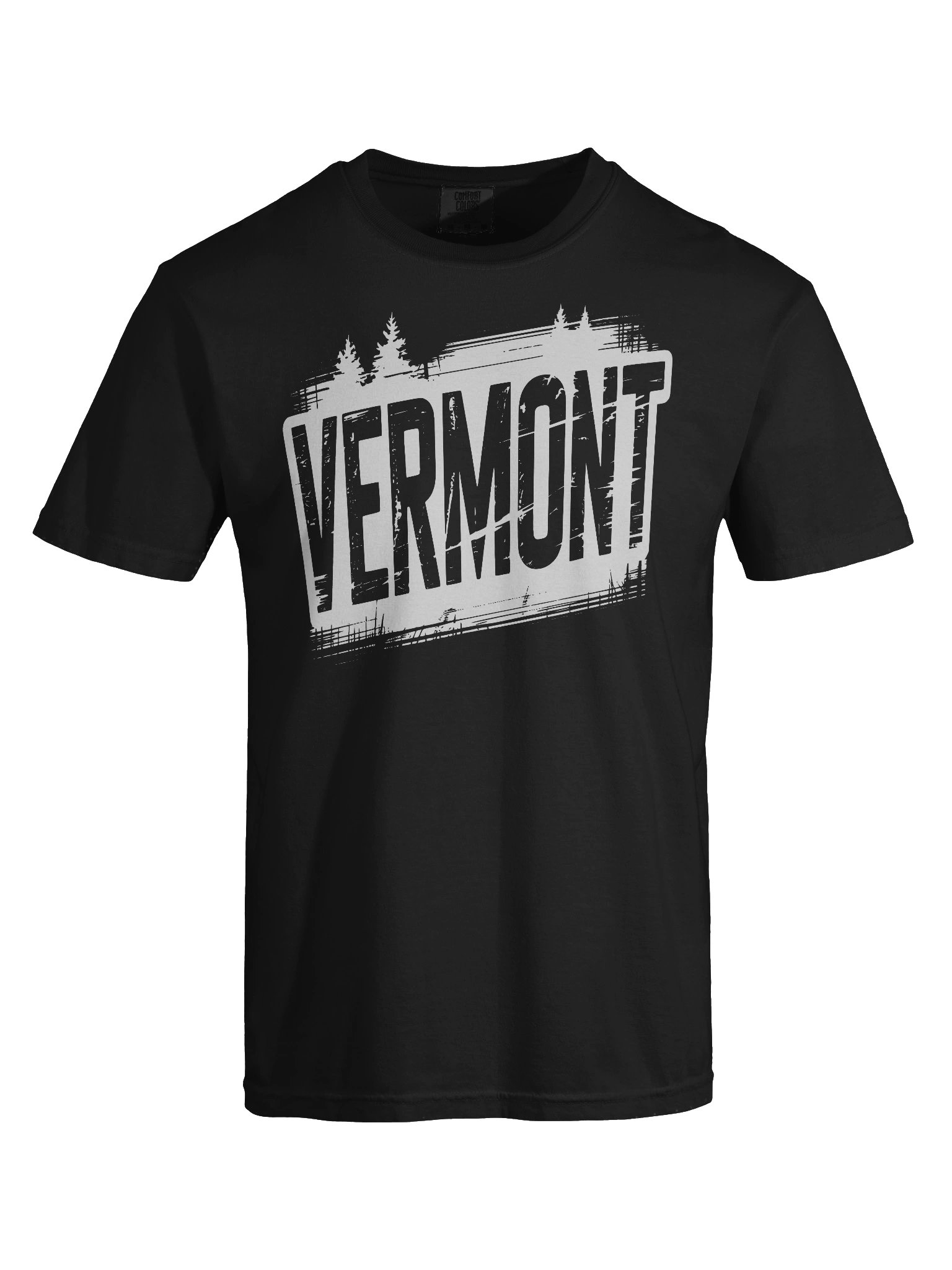Vermont Vintage Forest T-Shirt | Retro State Pride Travel Tee product image (5)