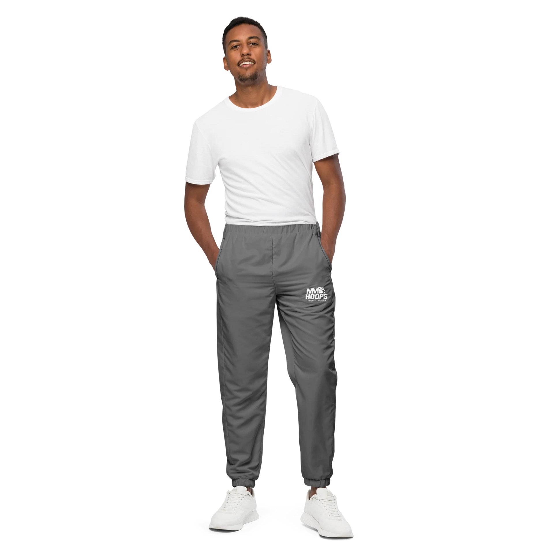 MM HOOPS DARK GRAY TRACK PANTS product image (4)