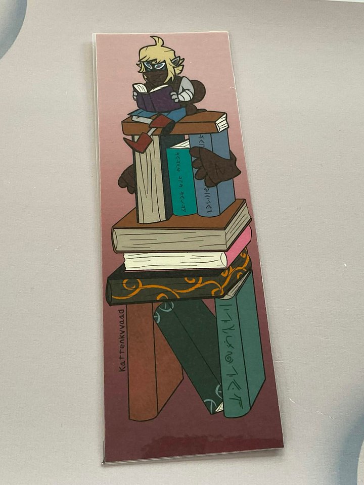 "Stack of Books" bookmark product image (1)
