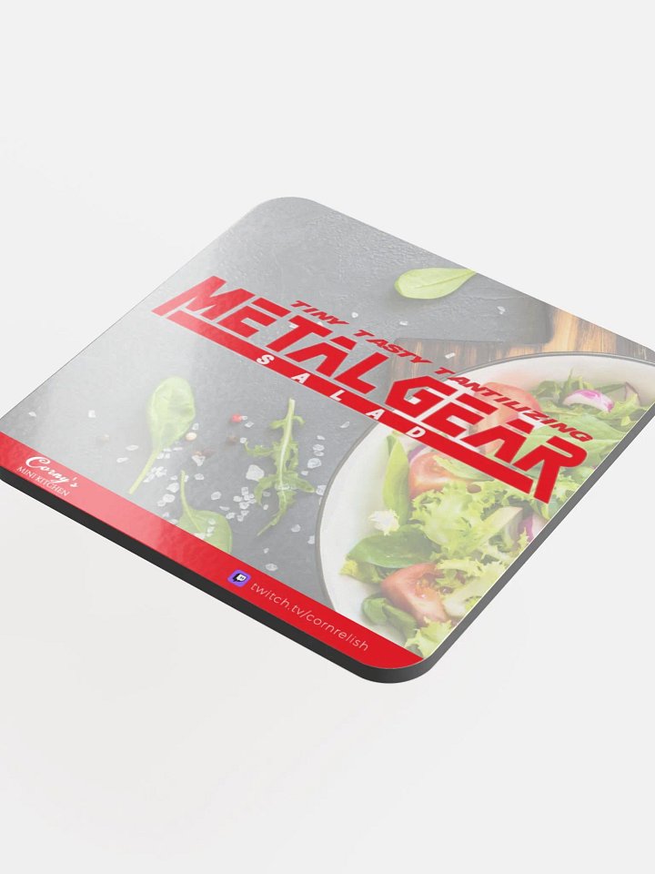 METAL GEAR SALAD - Stream Theme Coaster product image (1)