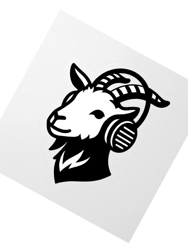 GOAT Kiss-Cut Sticker product image (6)