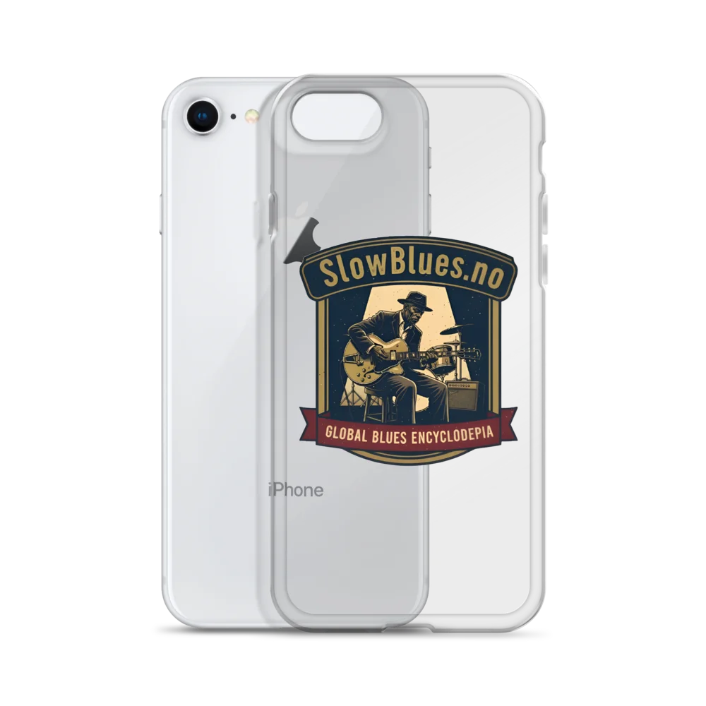 SlowBlues - Clear iPhone Case product image (2)