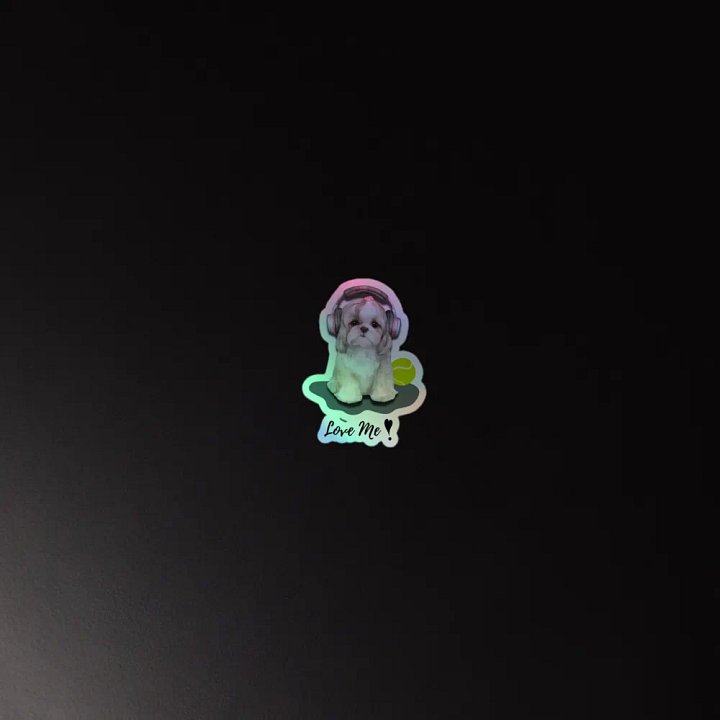 Groovy Pup Holographic Sticker Pack product image (4)