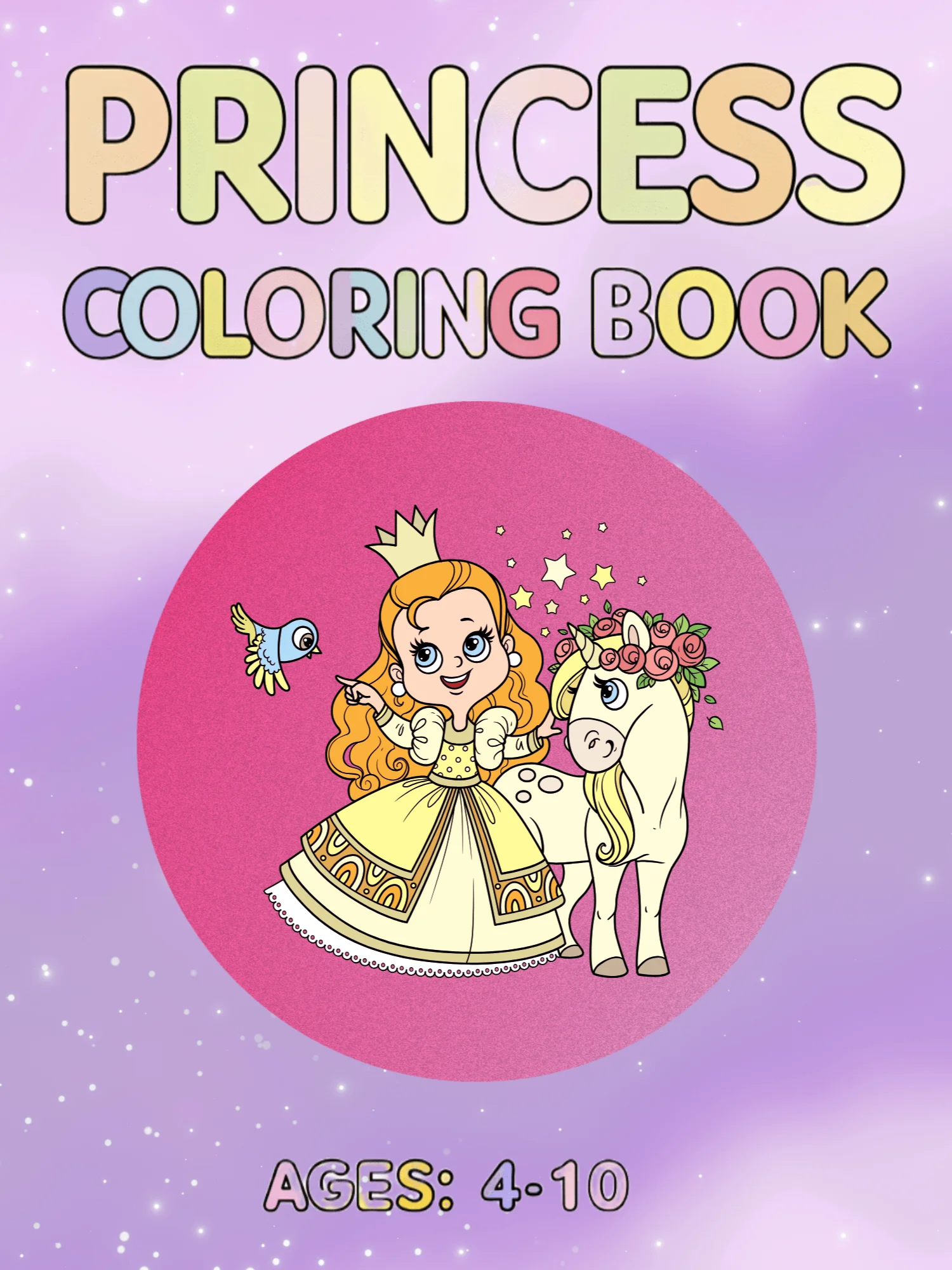 Princess Coloring Book product image (1)