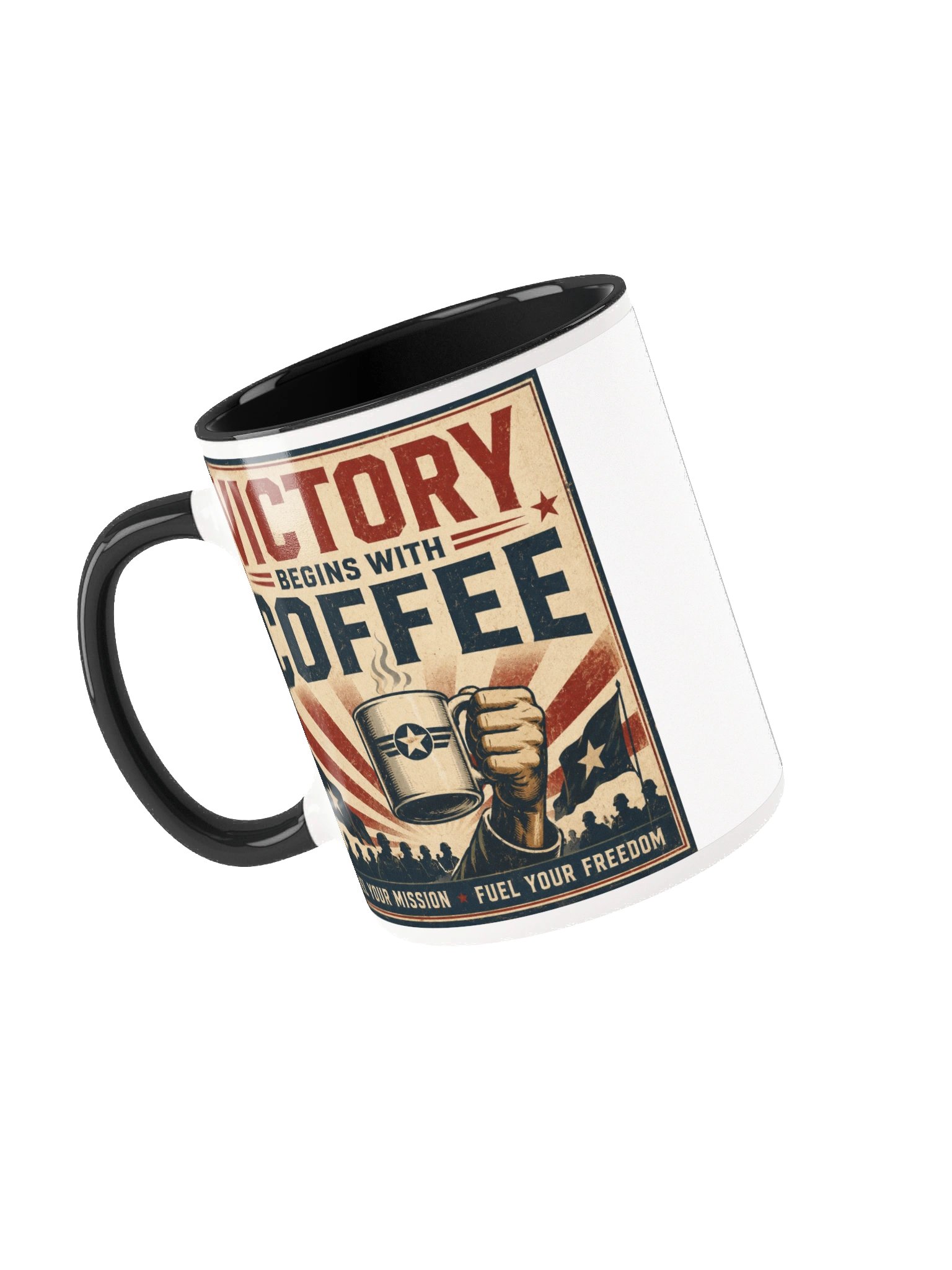 Victory Begins With Coffee Mug product image (25)