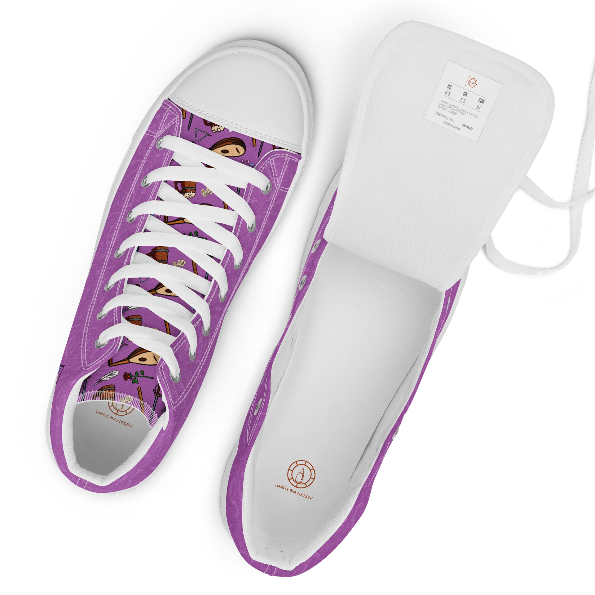 Mens Bard High Tops product image (11)