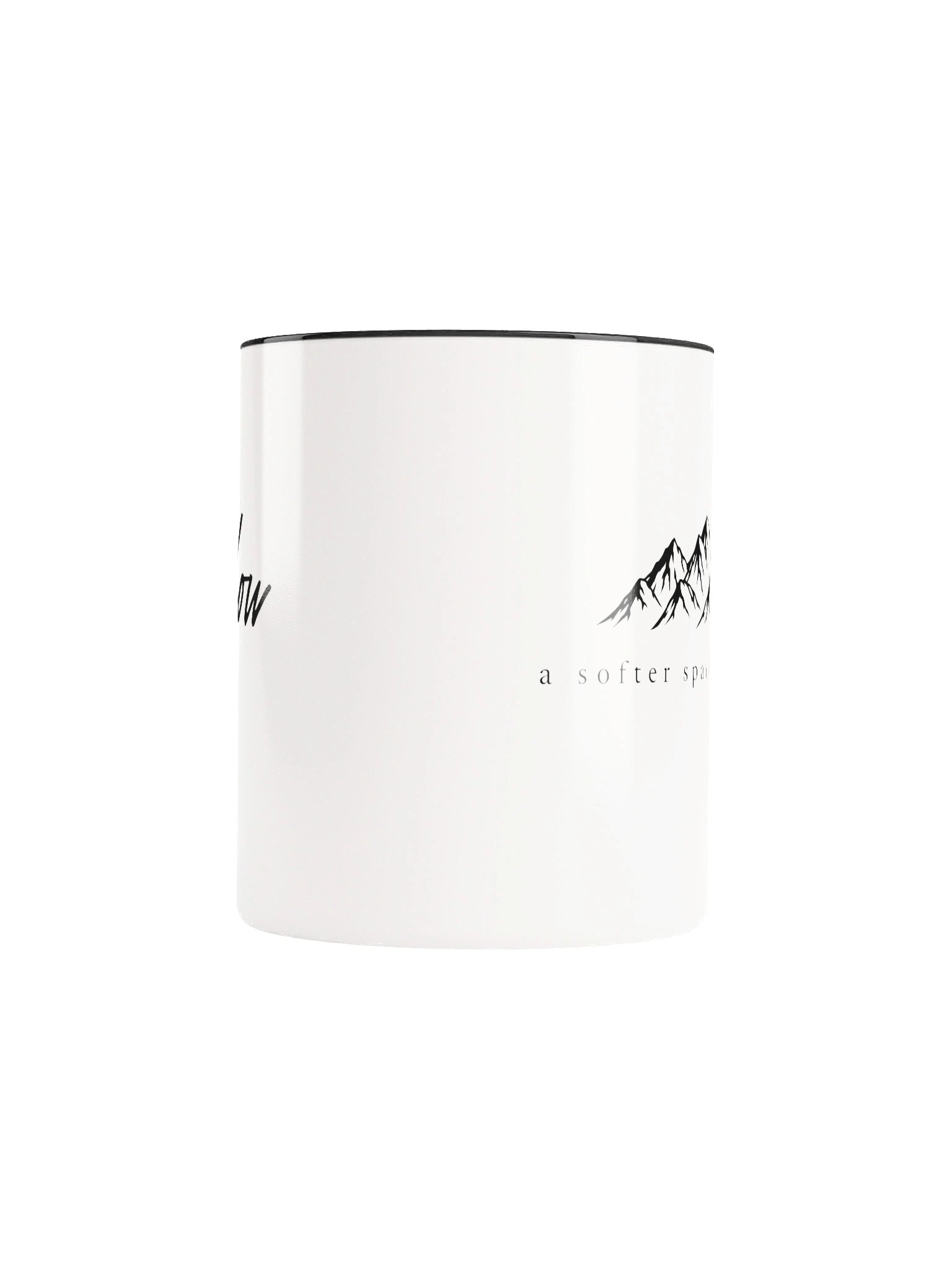 Between the Peaks: A Softer Space Mug product image (5)