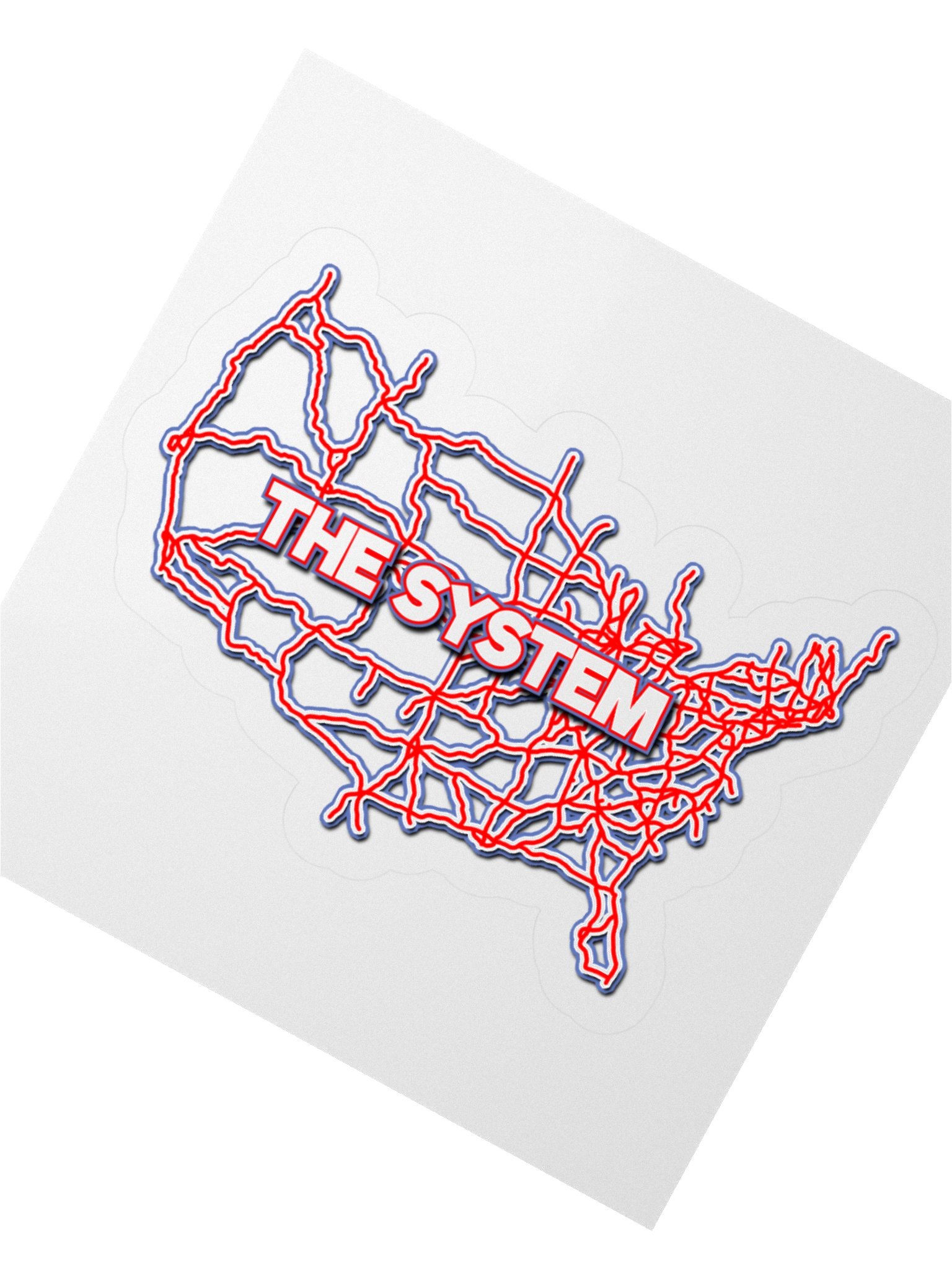 BVR | GEO "The System" Sticker product image (2)