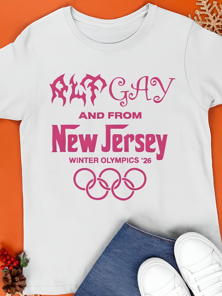 Alt Gay And From New Jersey Winter Olympics 26 Shirt product image (1)