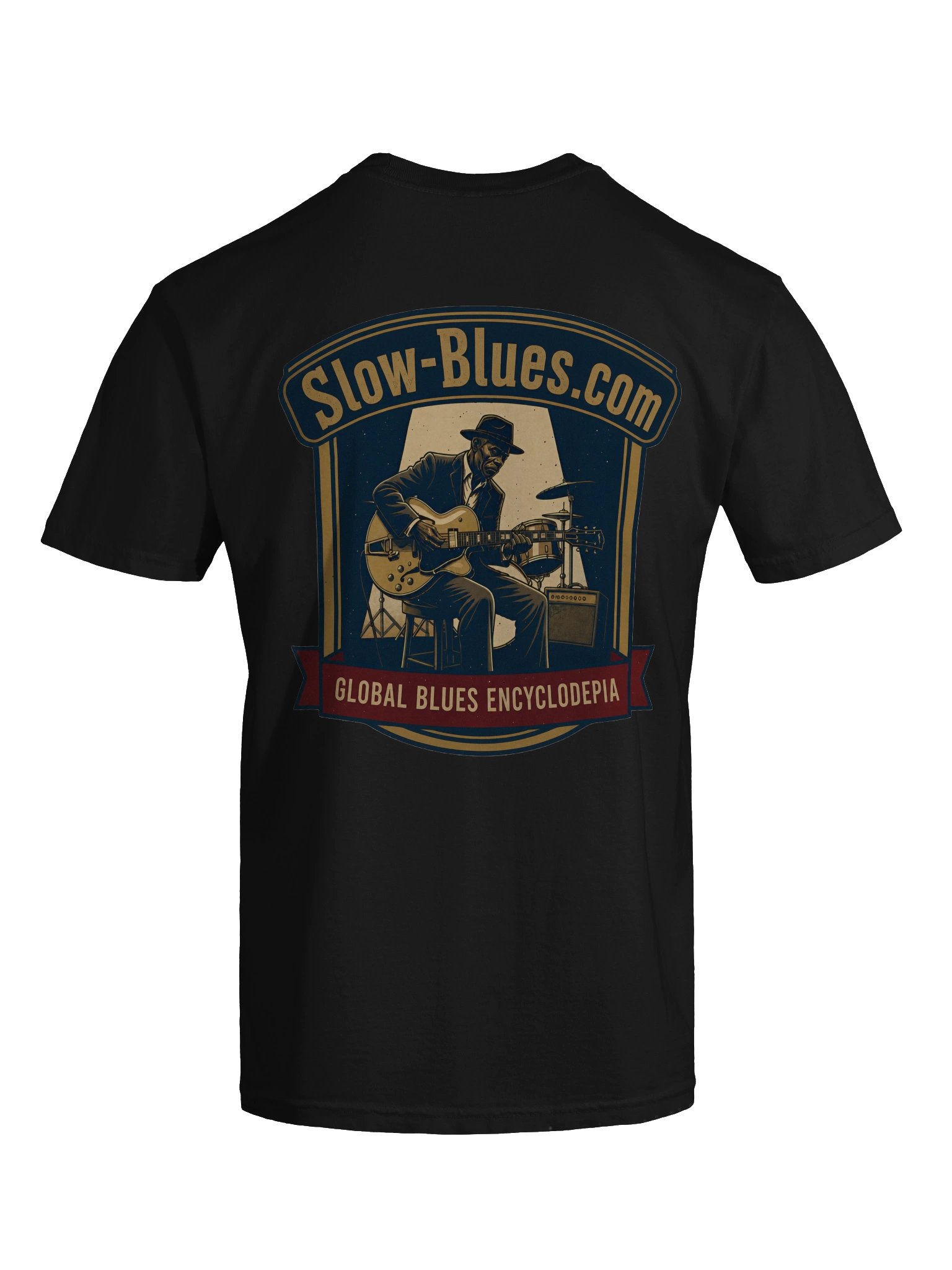 Slow Blues Vintage Logo Heavyweight Tee product image (7)