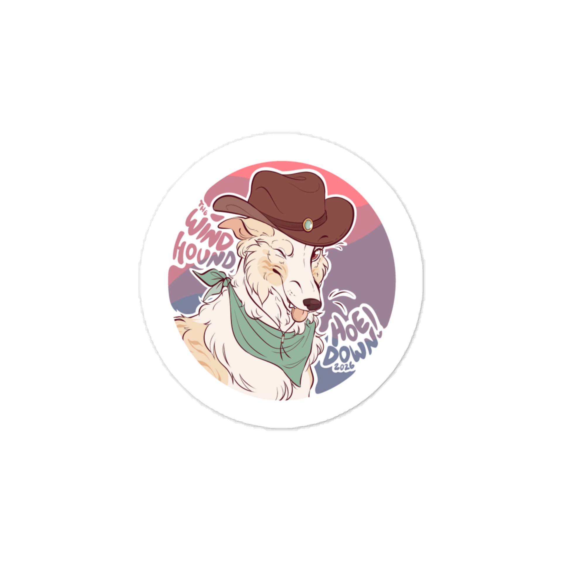 Winky Sundance - Bi Coded - Sticker product image (1)