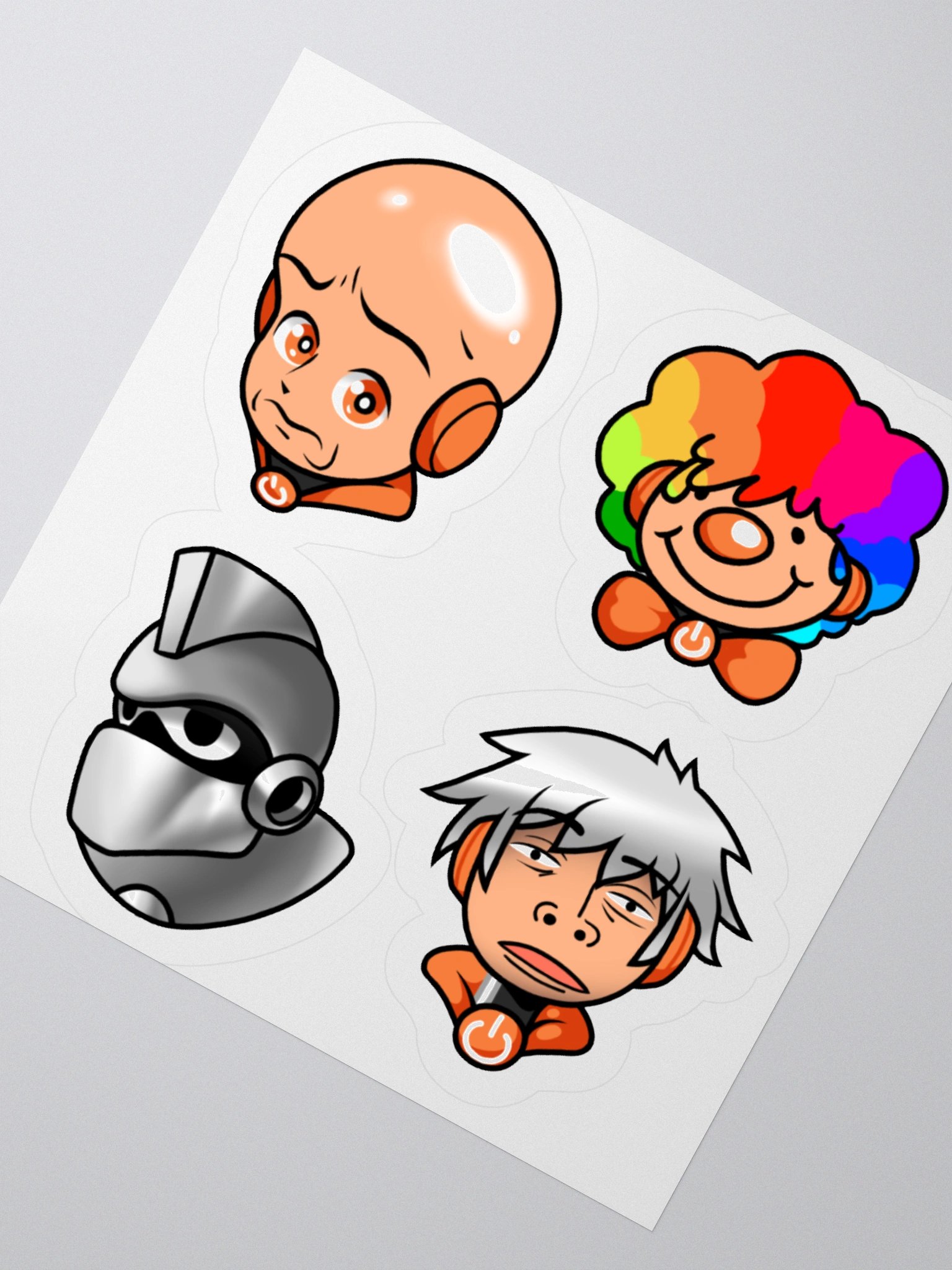 Power Guy Emote Sticker Set product image (5)
