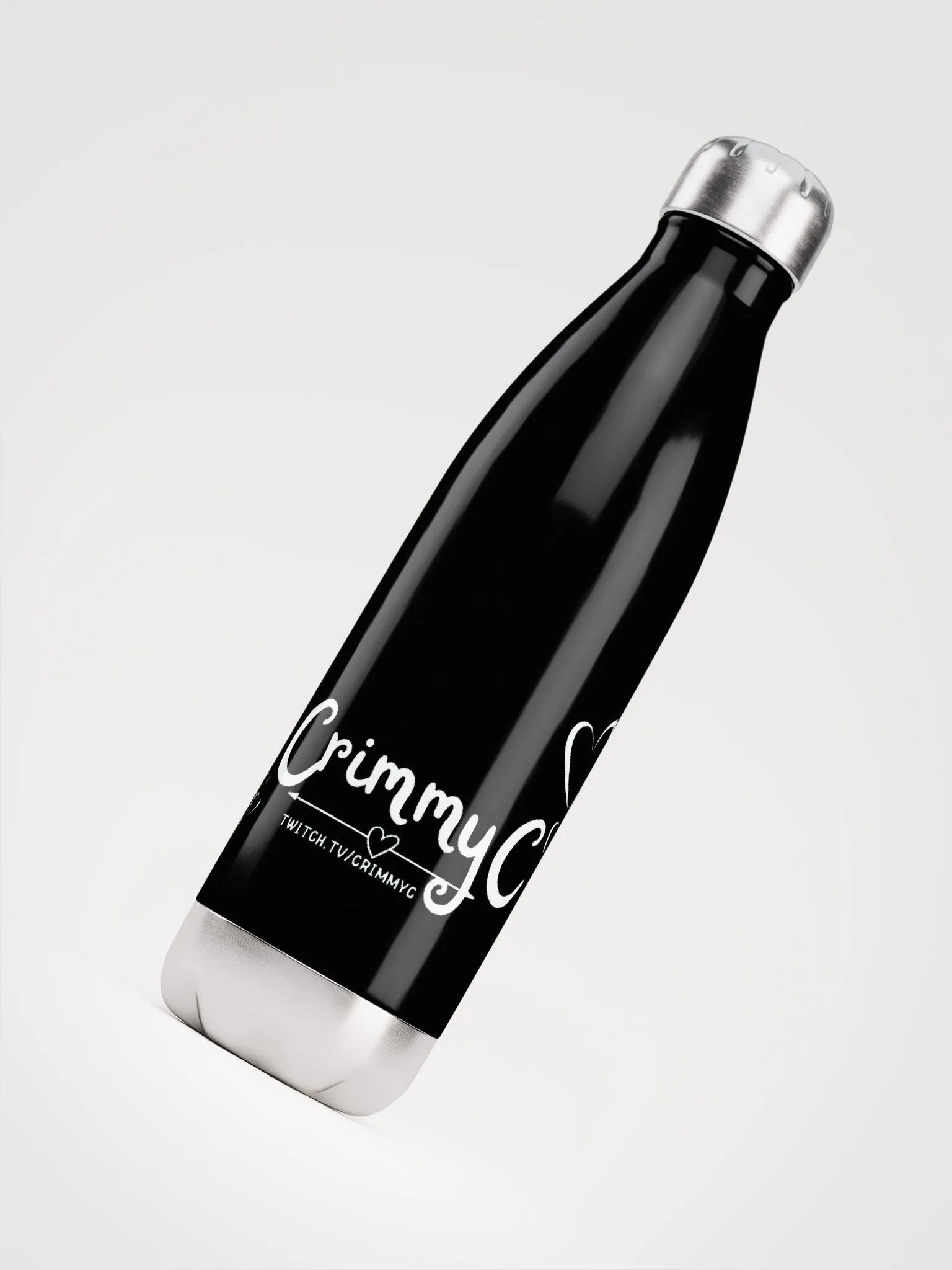 Glossy Steel Oasis Water Bottle product image (4)