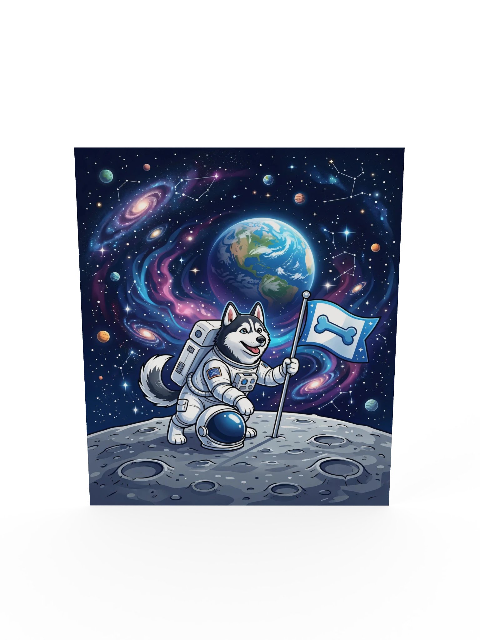 Moonwalk Husky Poster product image (19)
