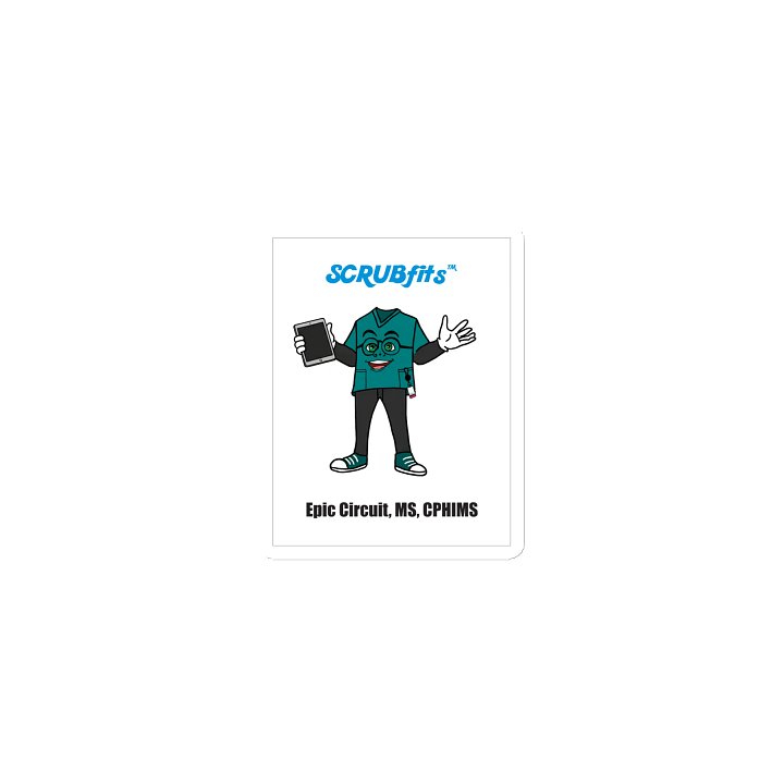 SCRUBfit™ Epic Circuit, MS, CPHIMS Magnet product image (1)