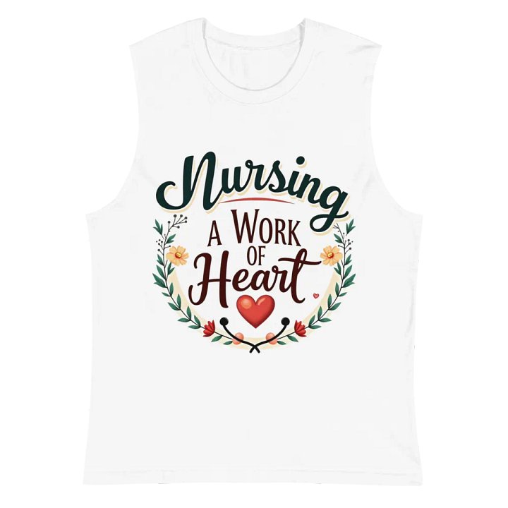Nursing A Work of Heart Muscle Tank product image (2)