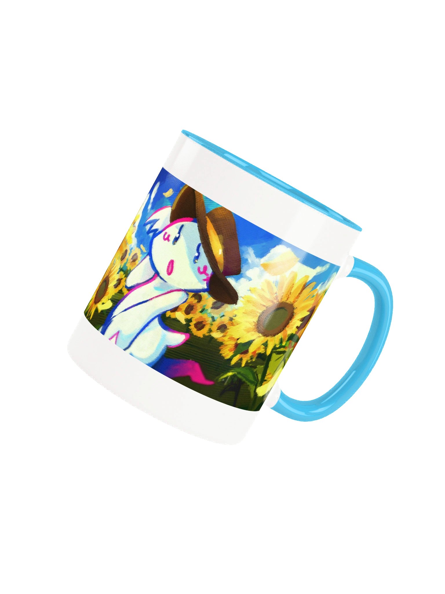 BOO! Sunflower Field (Ceramic Mug) product image (4)