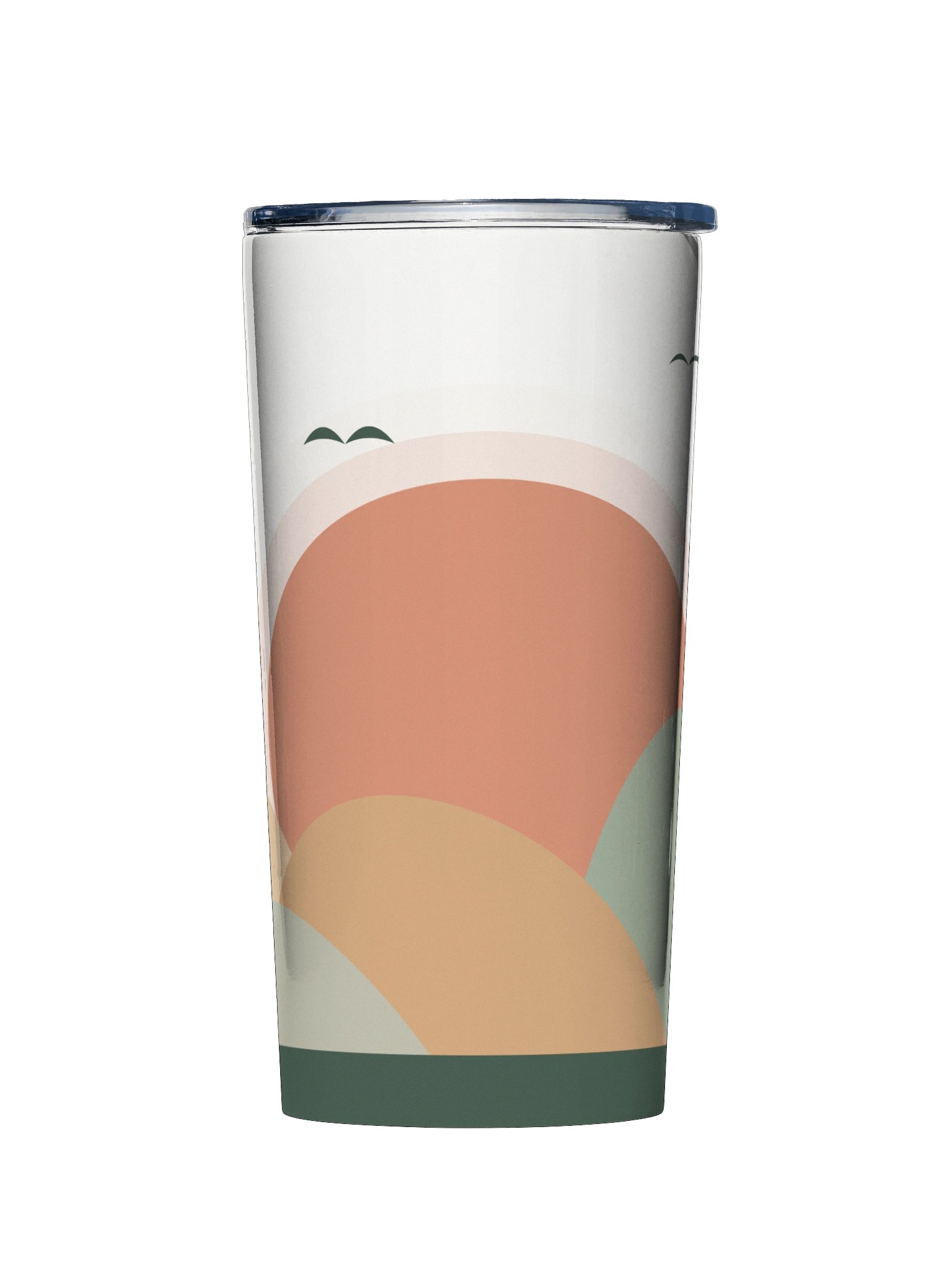 Boho Botanical 20oz Insulated Tumbler | Retro Sunset product image (1)