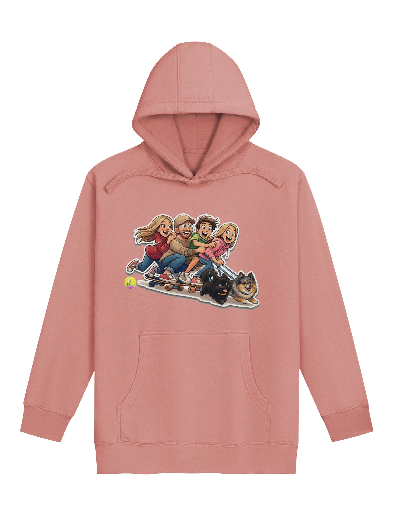 Skateboarding My PB & J Adult Hoodie product image (21)