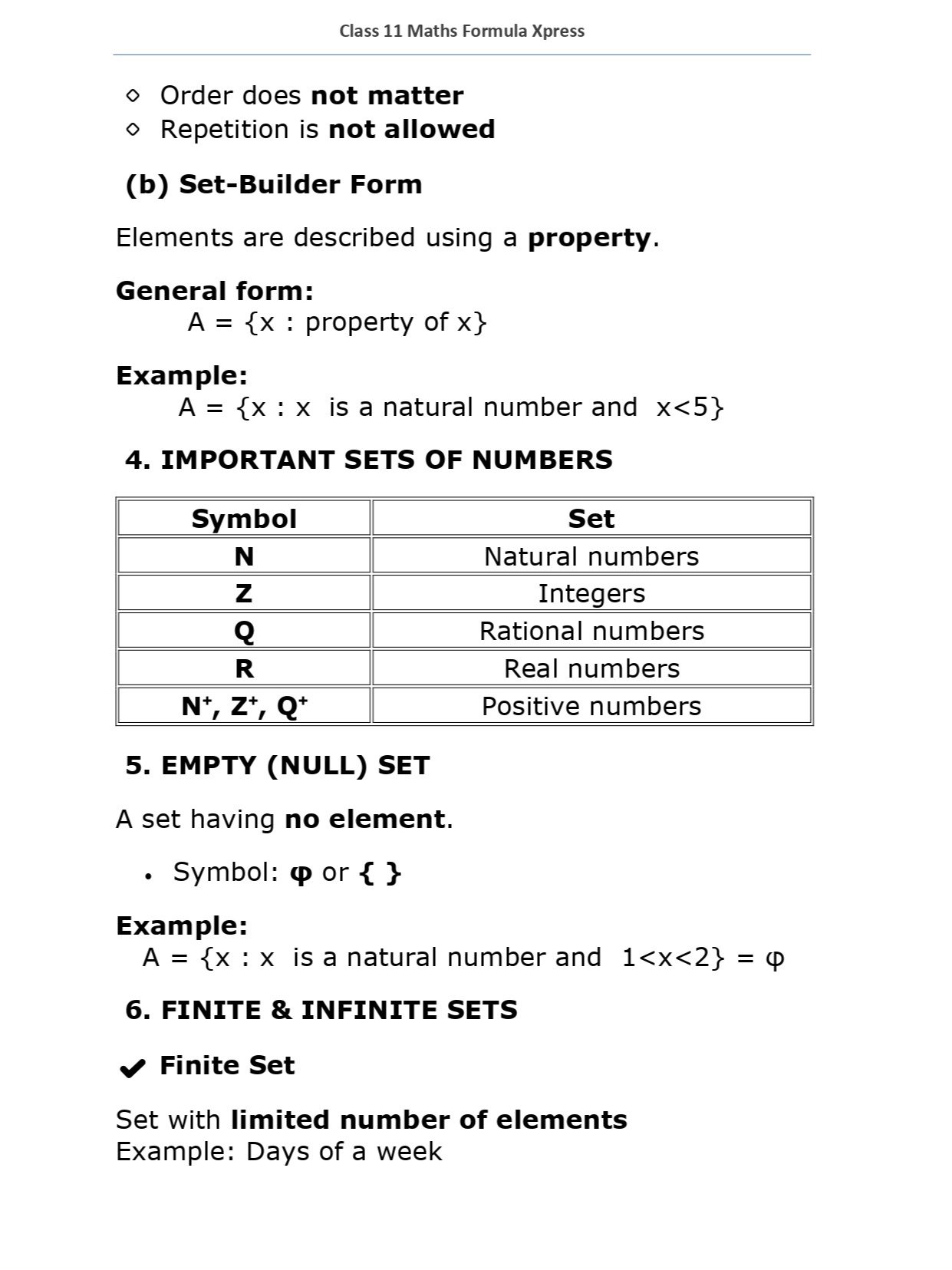 Class 11 Maths Formula Xpress product image (3)