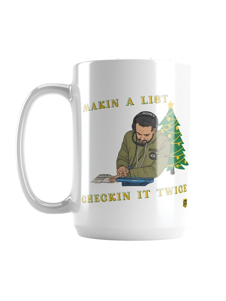 Makin' a List White Glossy Mug product image (1)