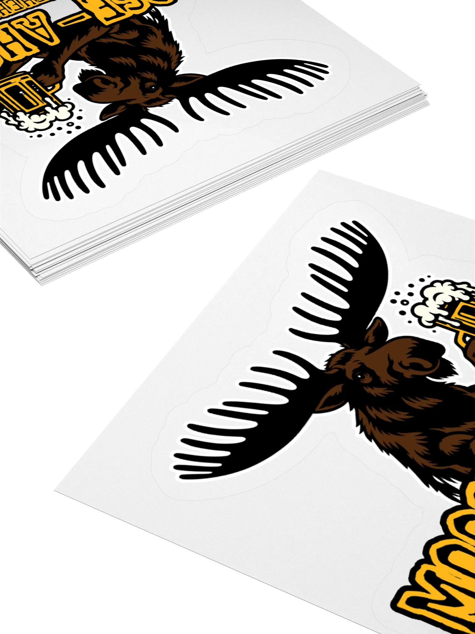 Moose-Aholic Sticker product image (4)