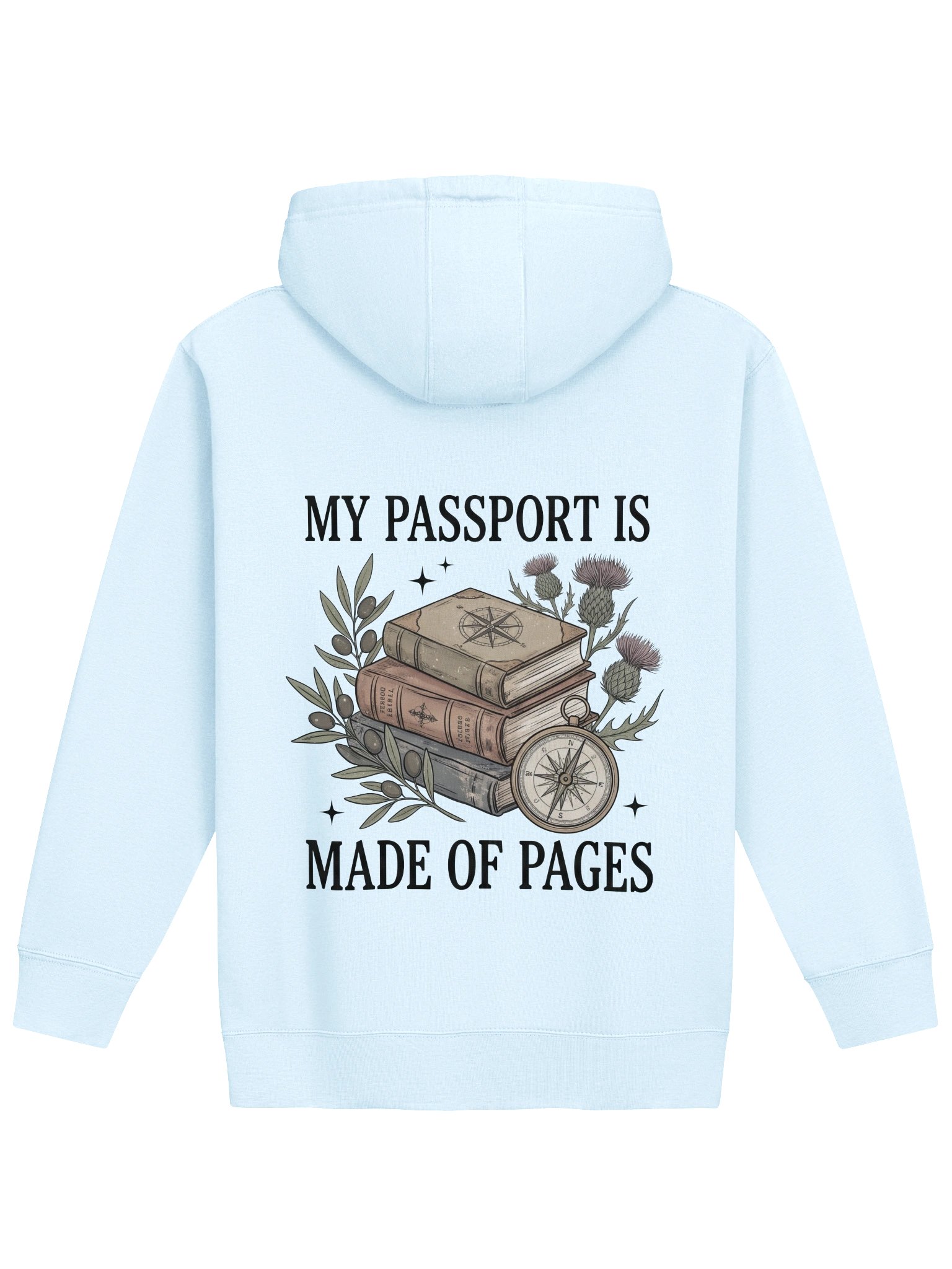 My Passport Is Made of Pages Hoodie product image (2)
