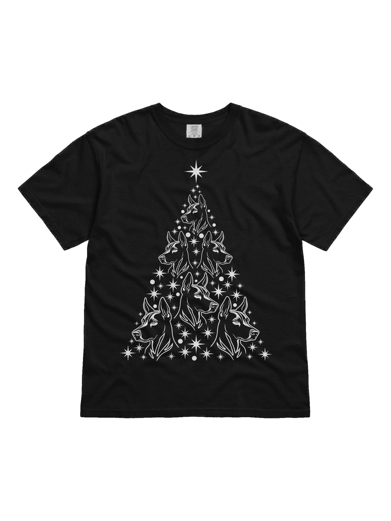 Doberman Christmas Tree T-Shirt product image (2)
